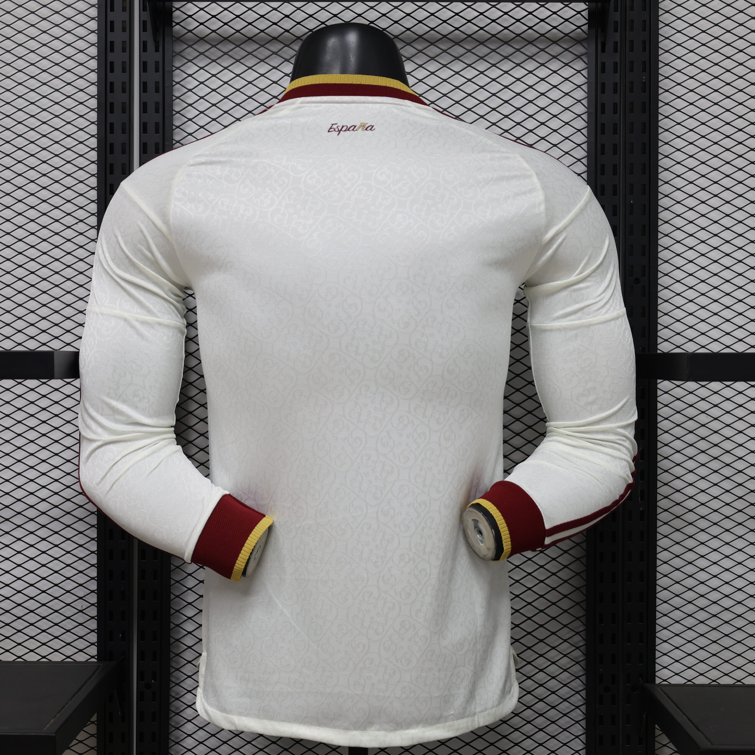 26.27 Spain Away Player Version Long Sleeve S-3XL 2