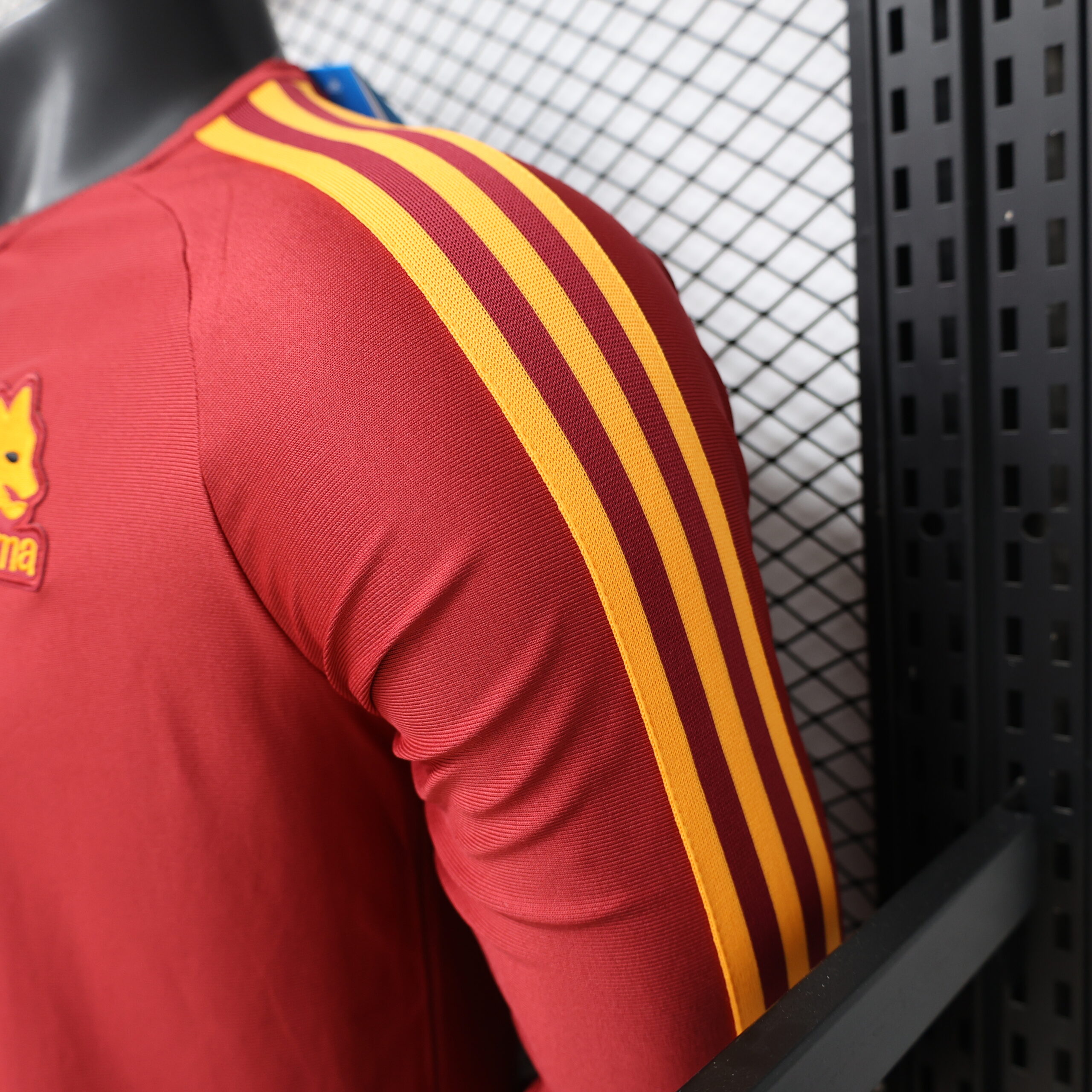 26 Roma Player Version Casual Retro Long Sleeve Jersey S-3XL 3