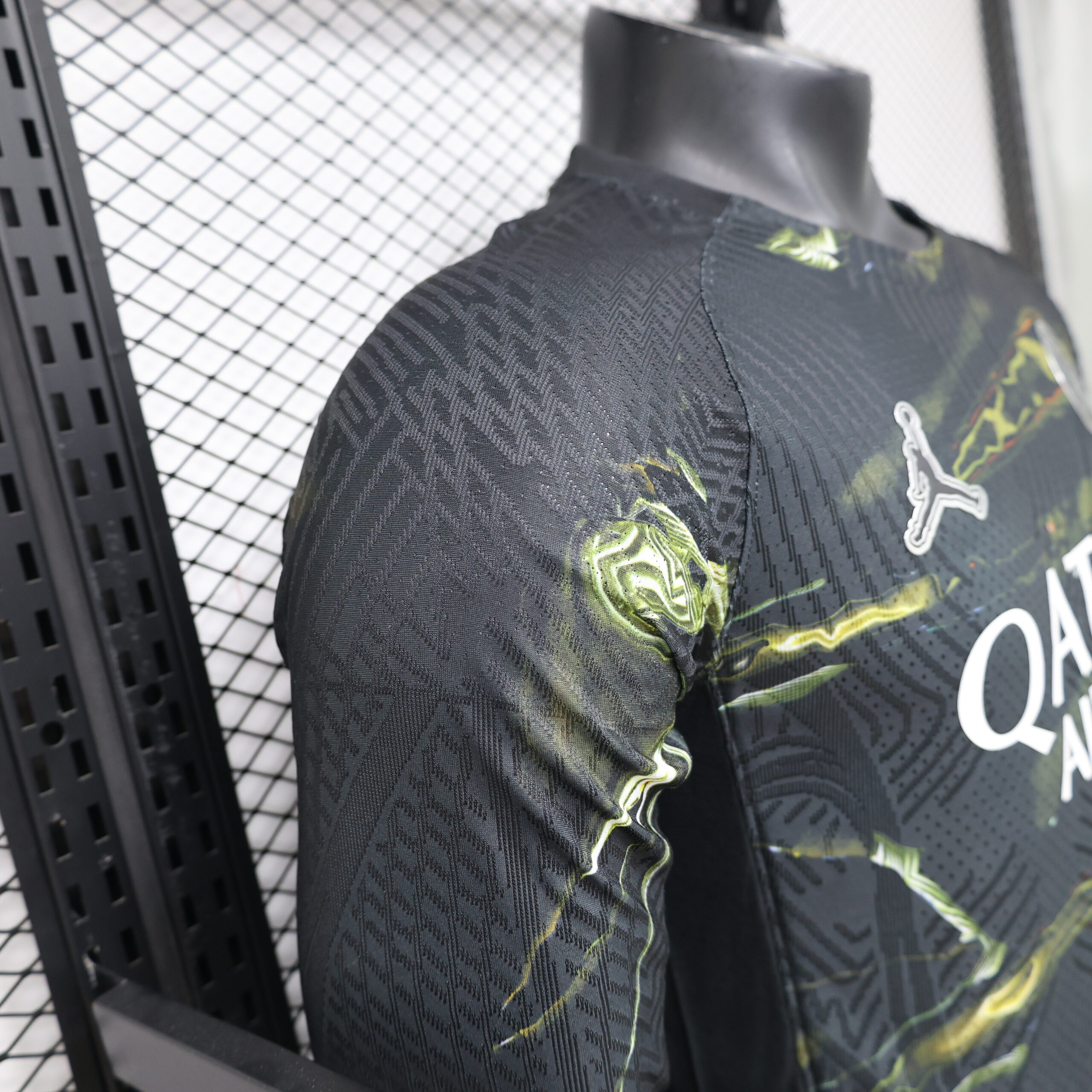 26 Paris Fourth Away Player Version Long Sleeve Jersey S-3XL 5