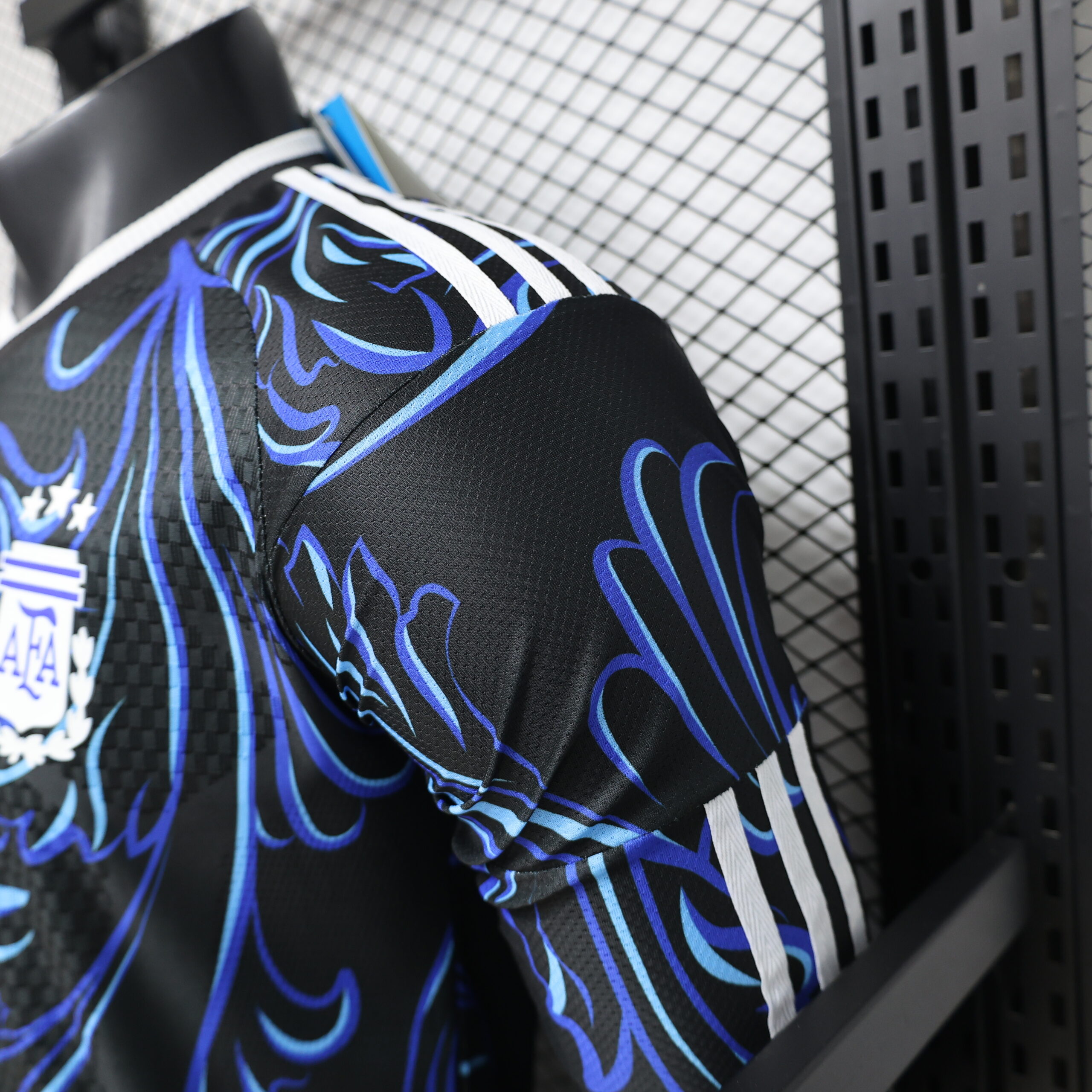 26.27 Argentina Away Player Version Long Sleeve Jersey S-3XL 6