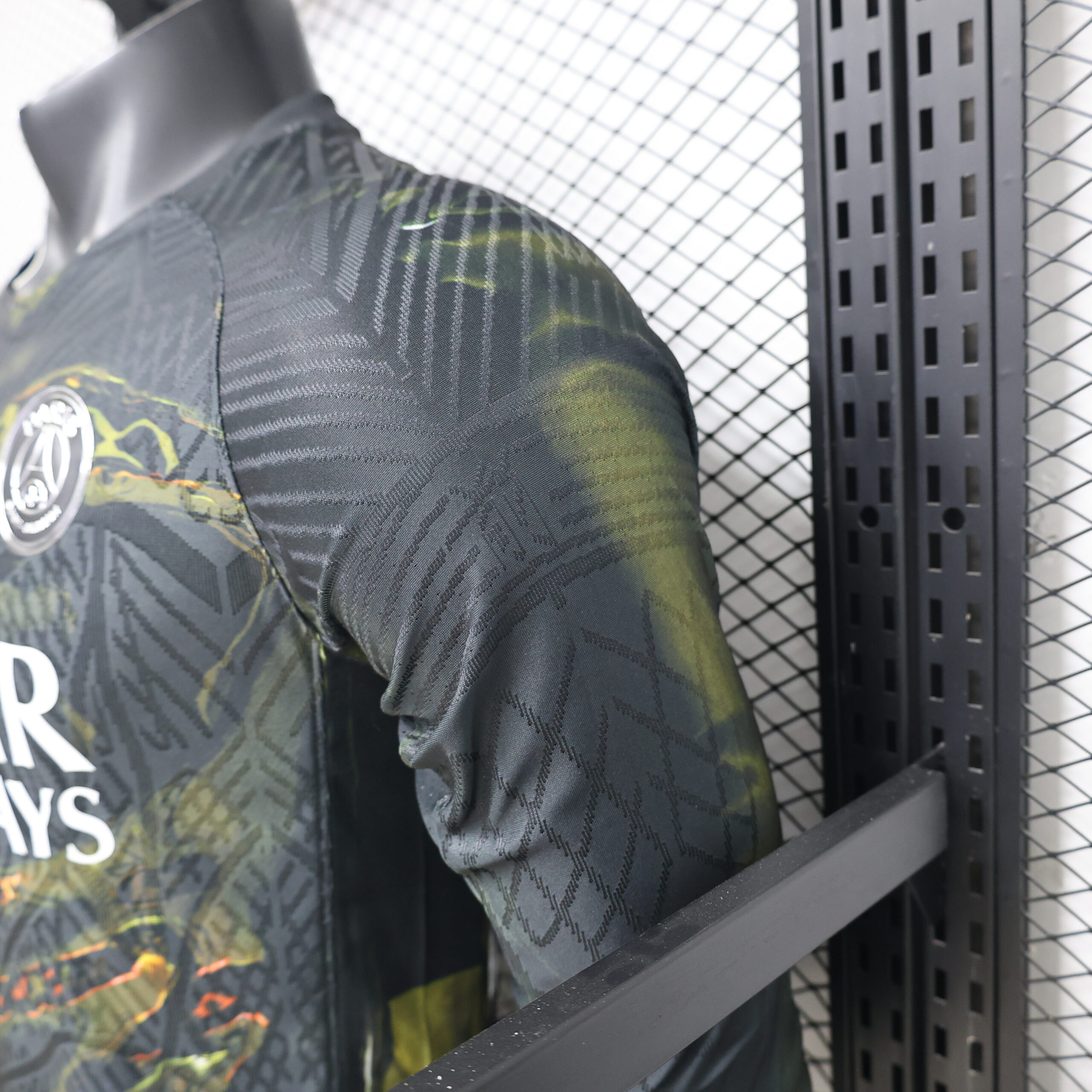 26 Paris Fourth Away Player Version Long Sleeve Jersey S-3XL 6