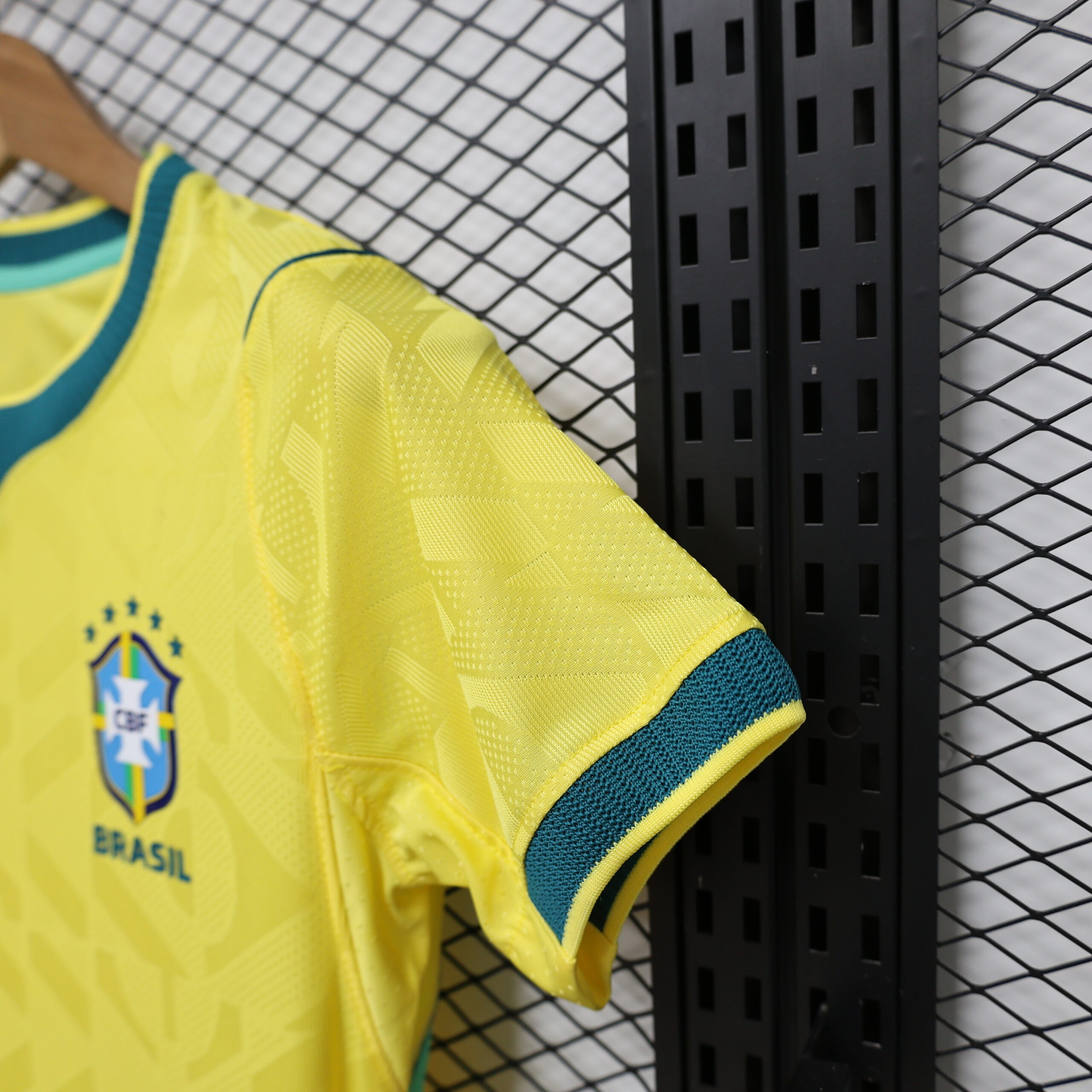 26.27 Brazil Home Player Version Compression Jersey Women's S-2XL 6