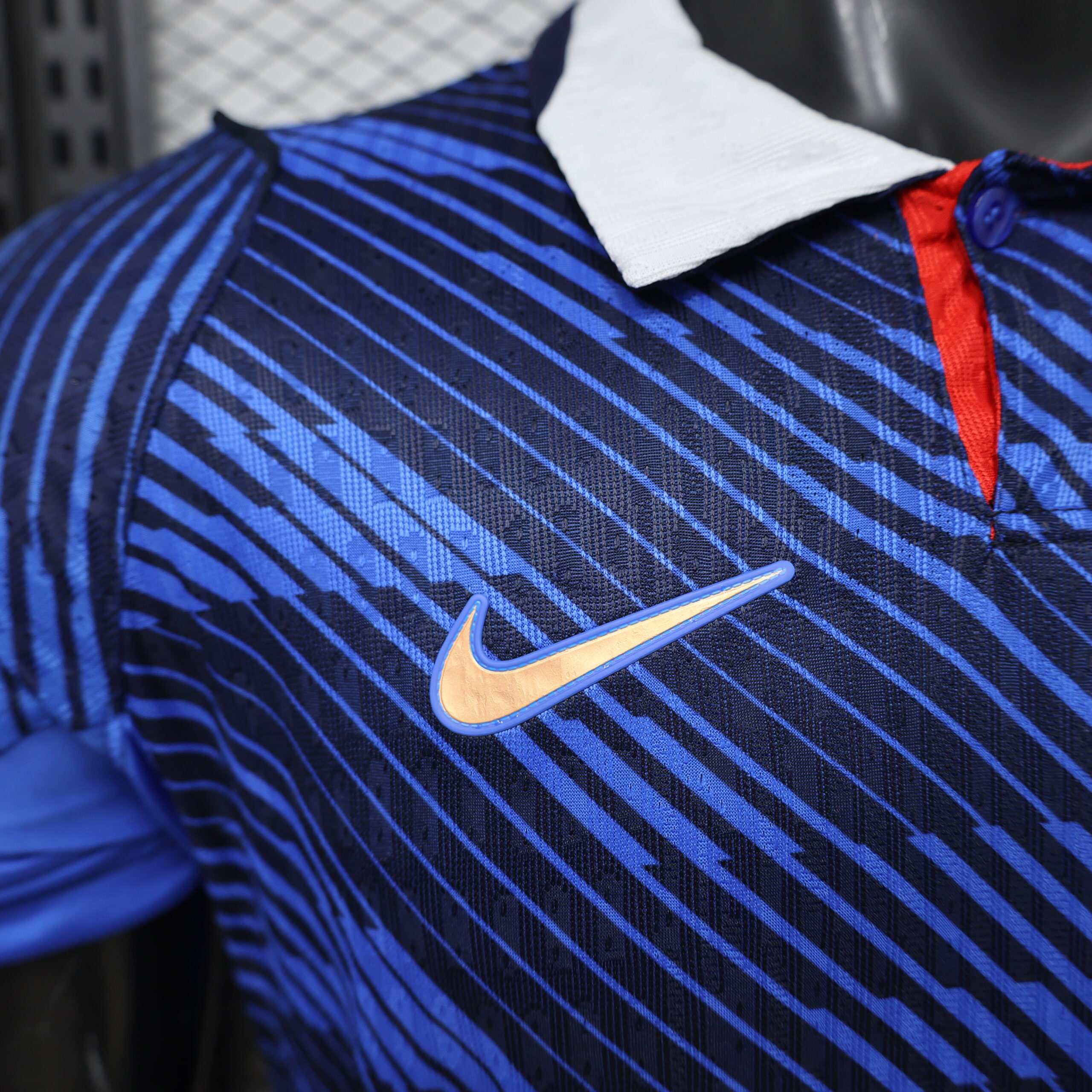 26.27 France Home Player Version S-3XL Star F Embroidery 7