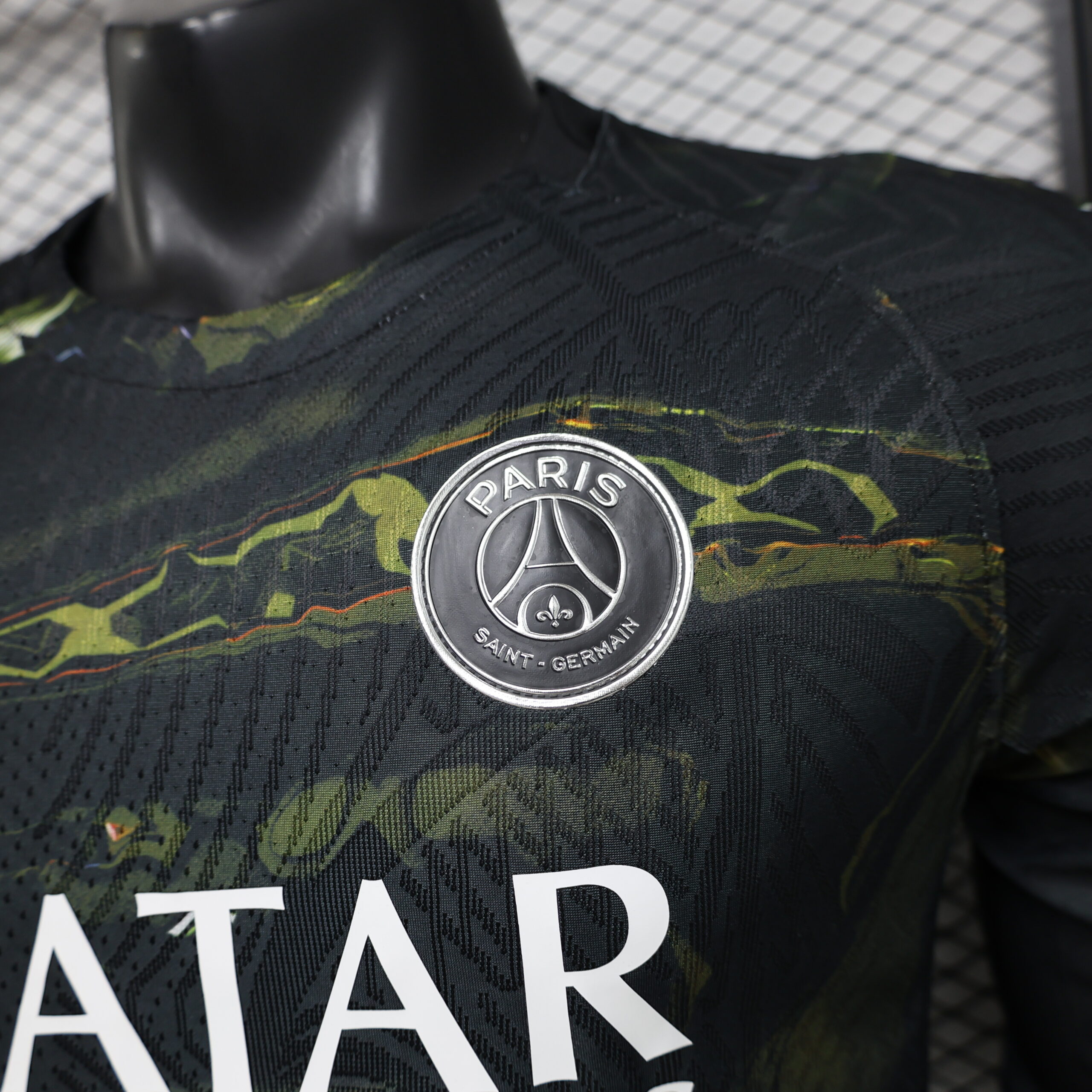 26 Paris Fourth Away Player Version Long Sleeve Jersey S-3XL 8