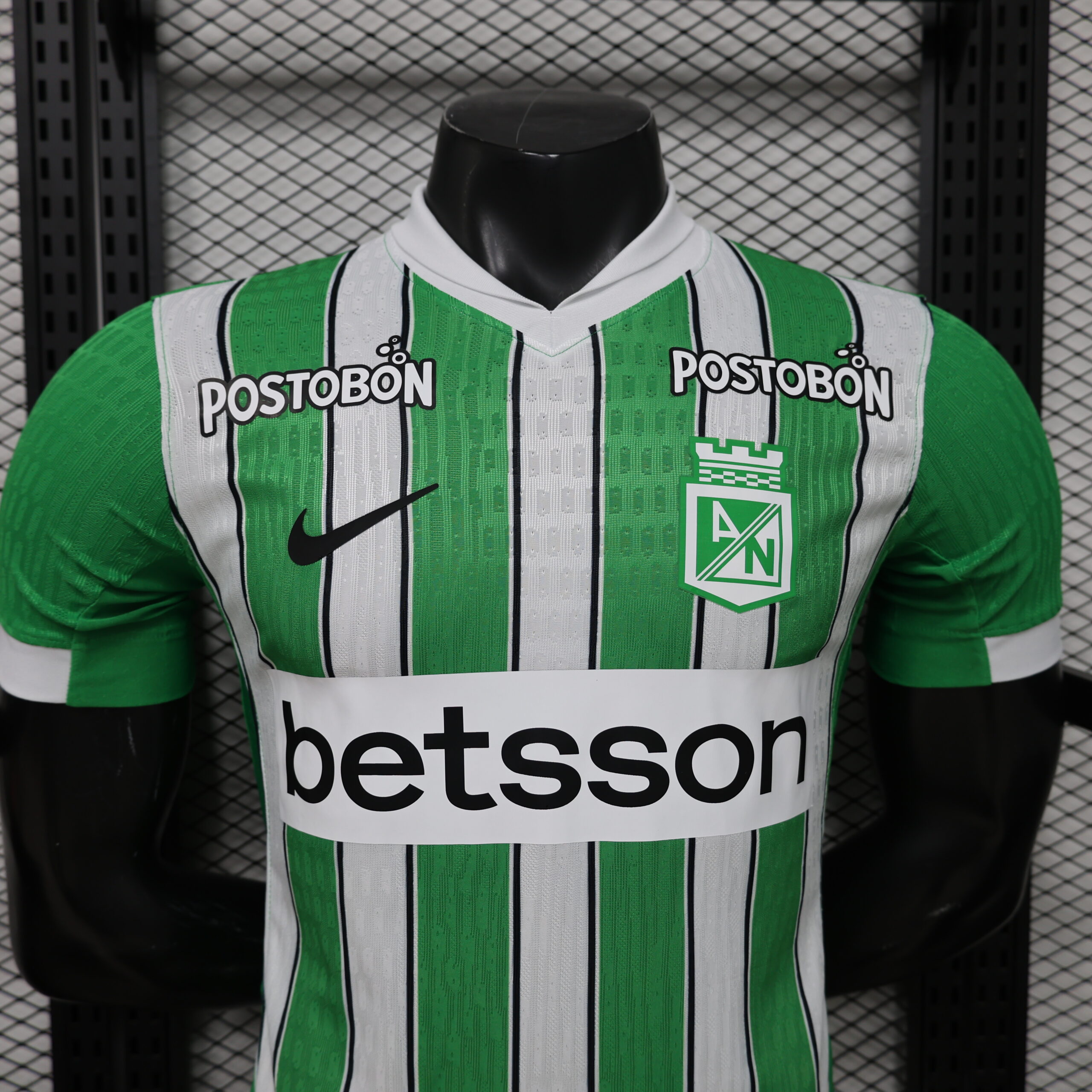 26 Atlético Nacional Home Player Version S-2XL 9