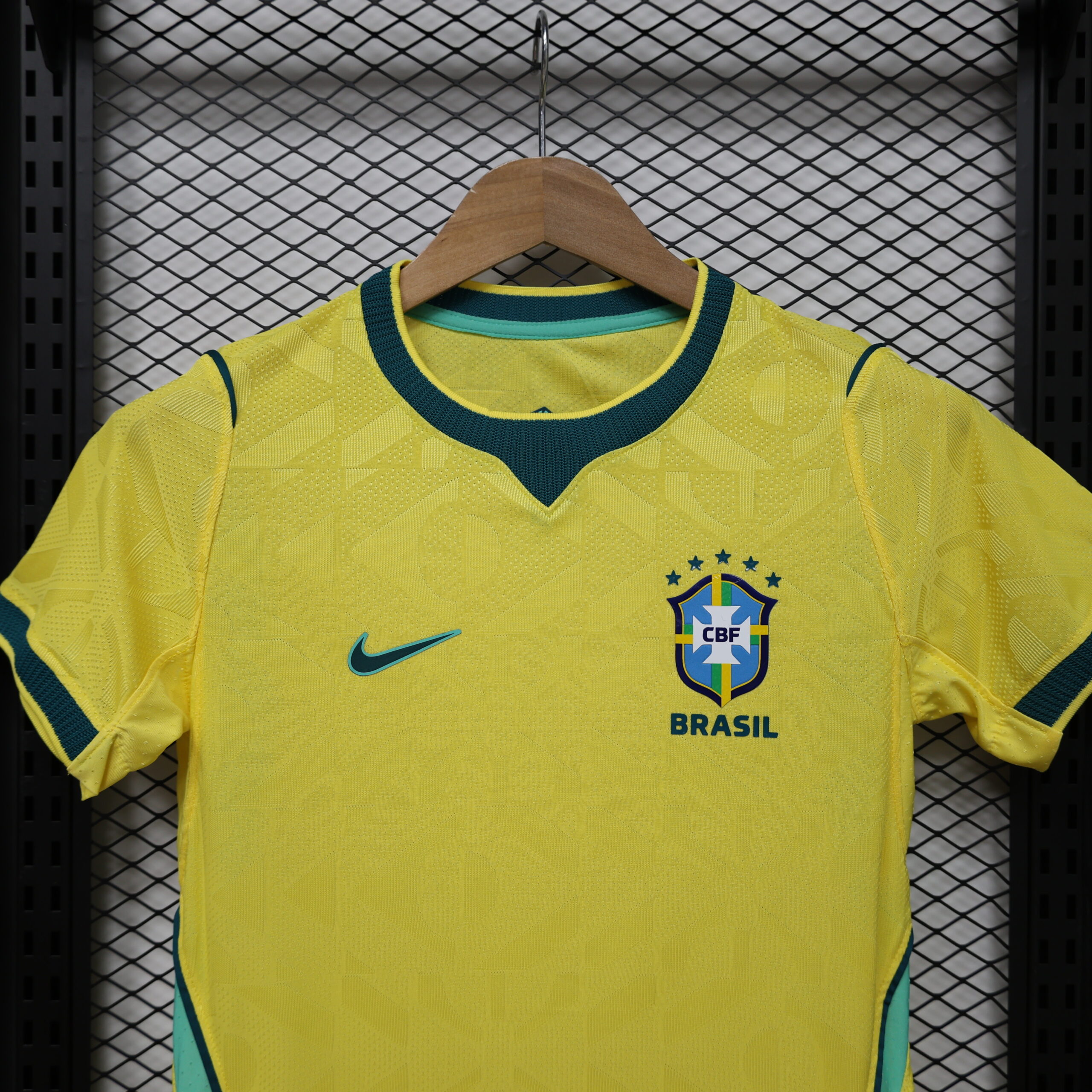 26.27 Brazil Home Player Version Compression Jersey Women's S-2XL 9