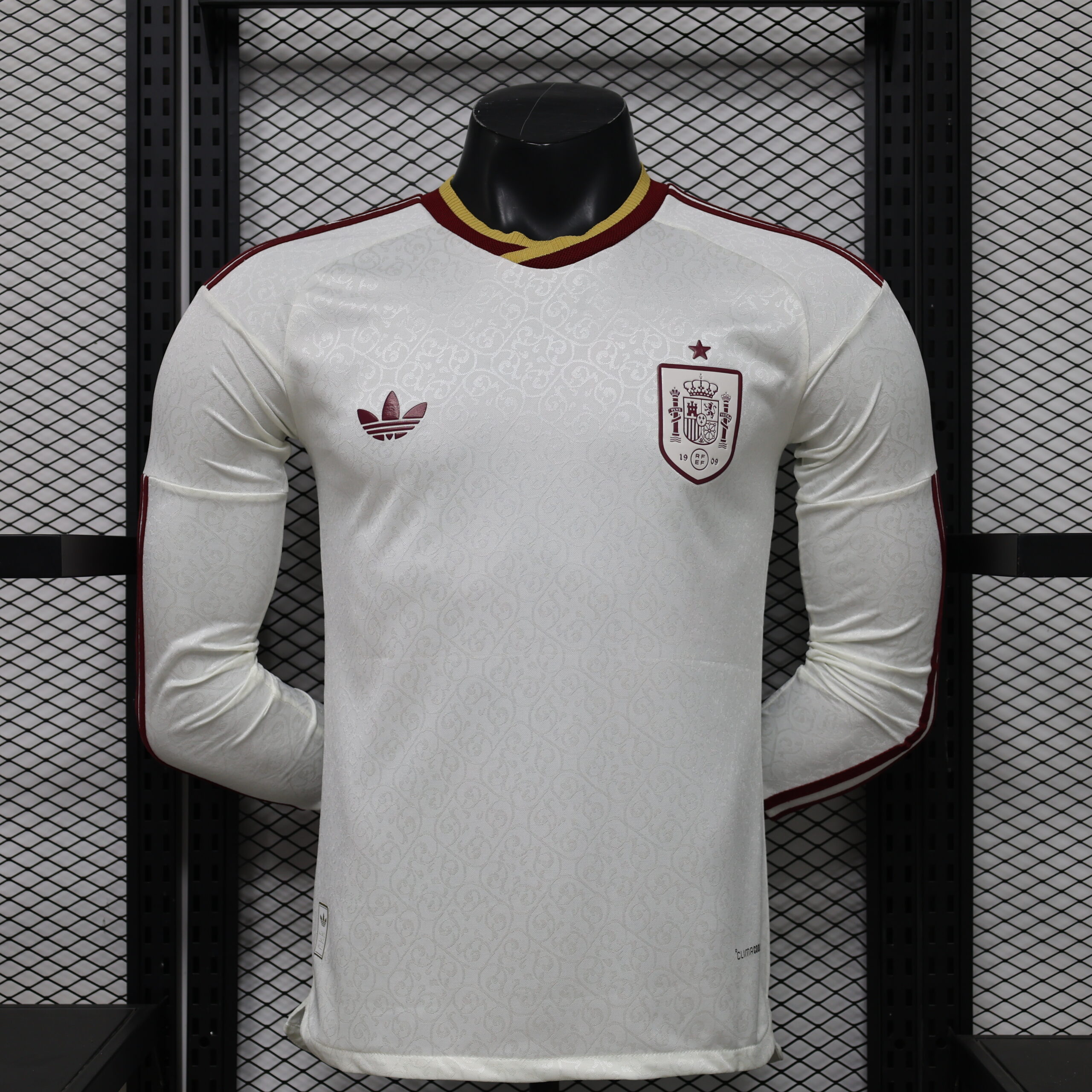 26.27 Spain Away Player Version Long Sleeve S-3XL 9
