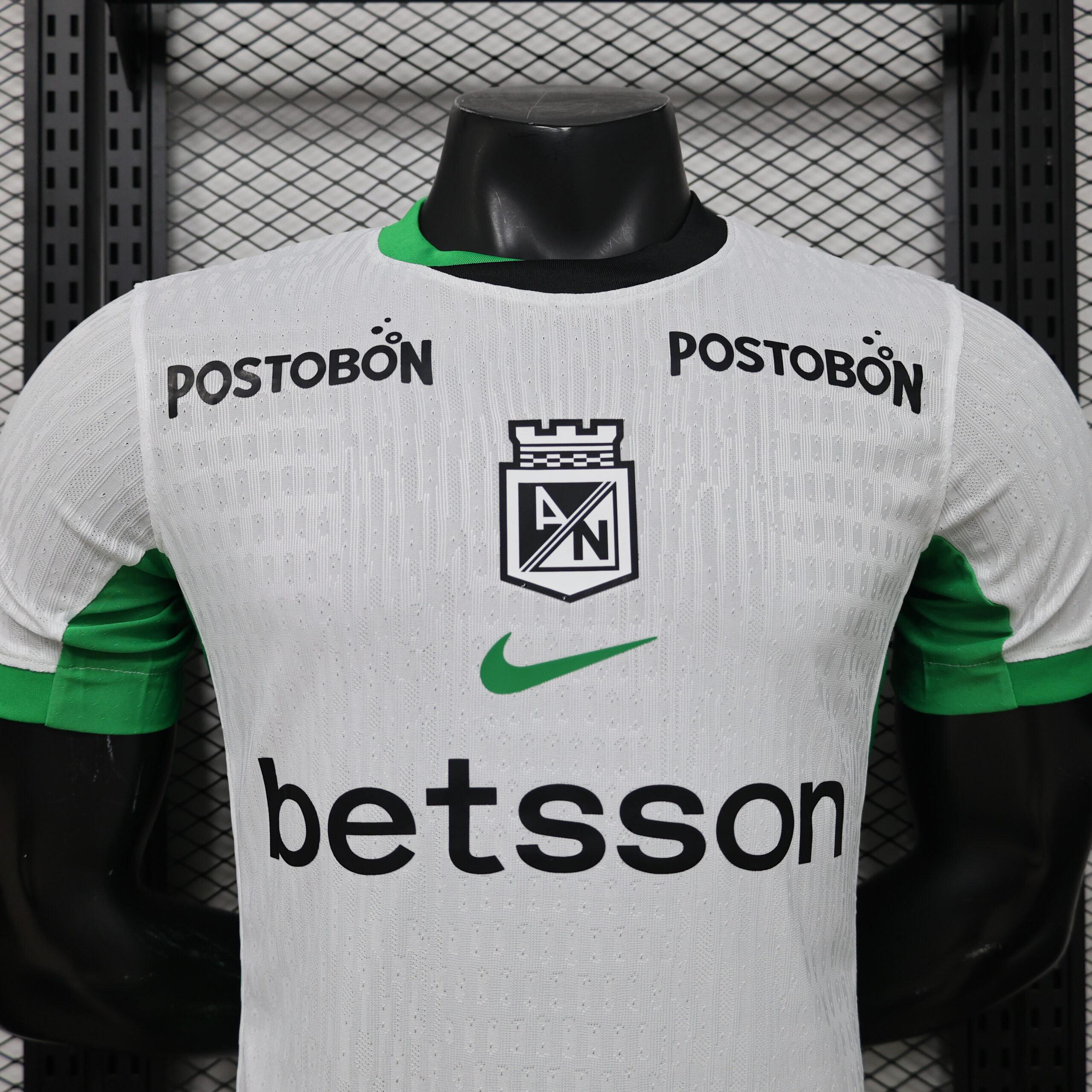 26 Atlético Nacional Away Player Version S-2XL 10