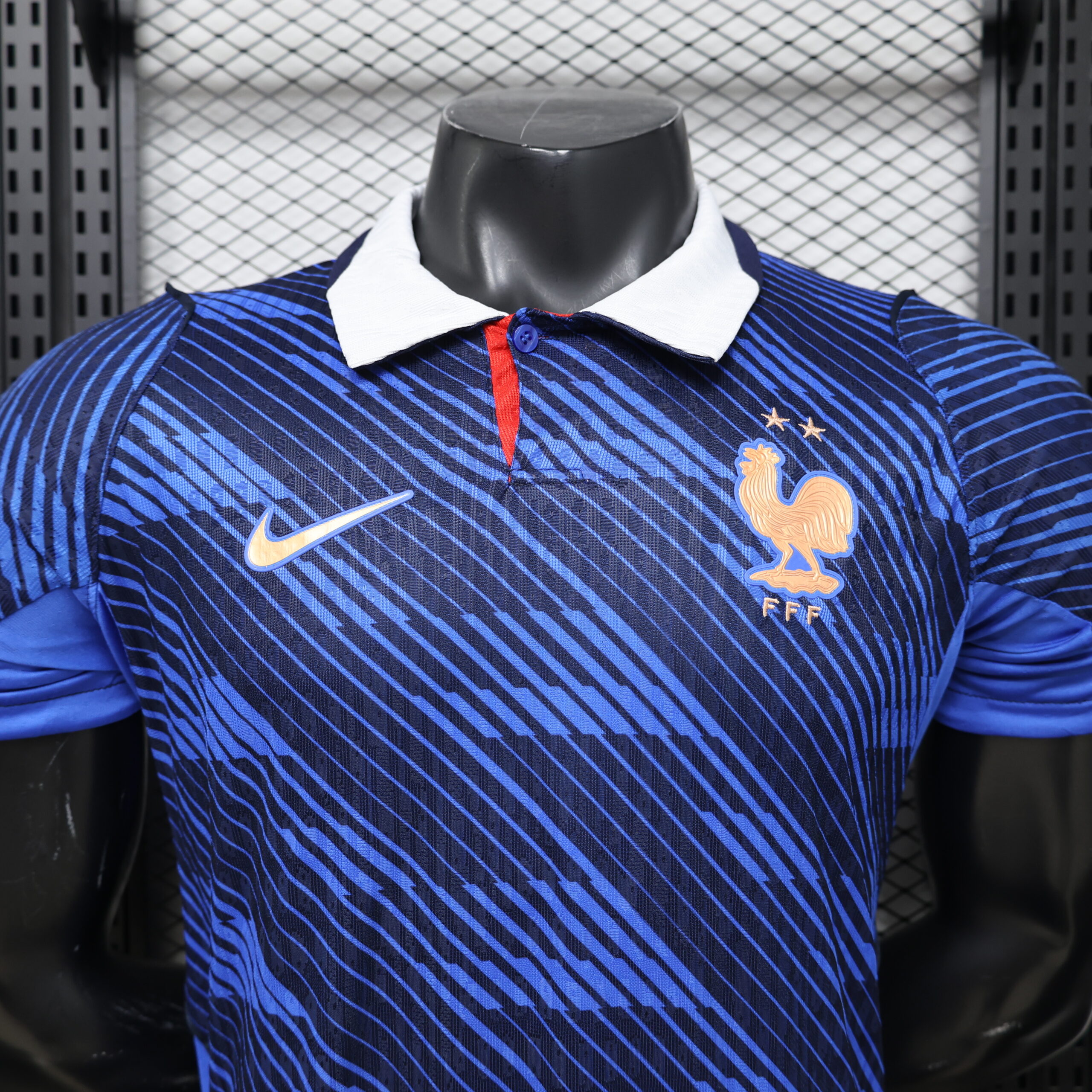 26.27 France Home Player Version S-3XL Star F Embroidery 11