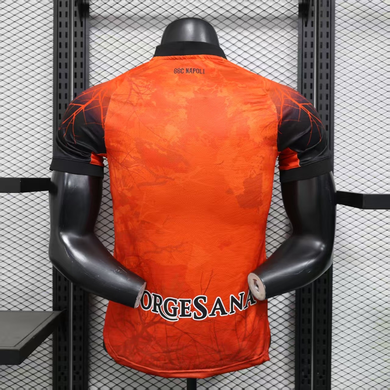 Napoli Orange Player Version Jersey 1