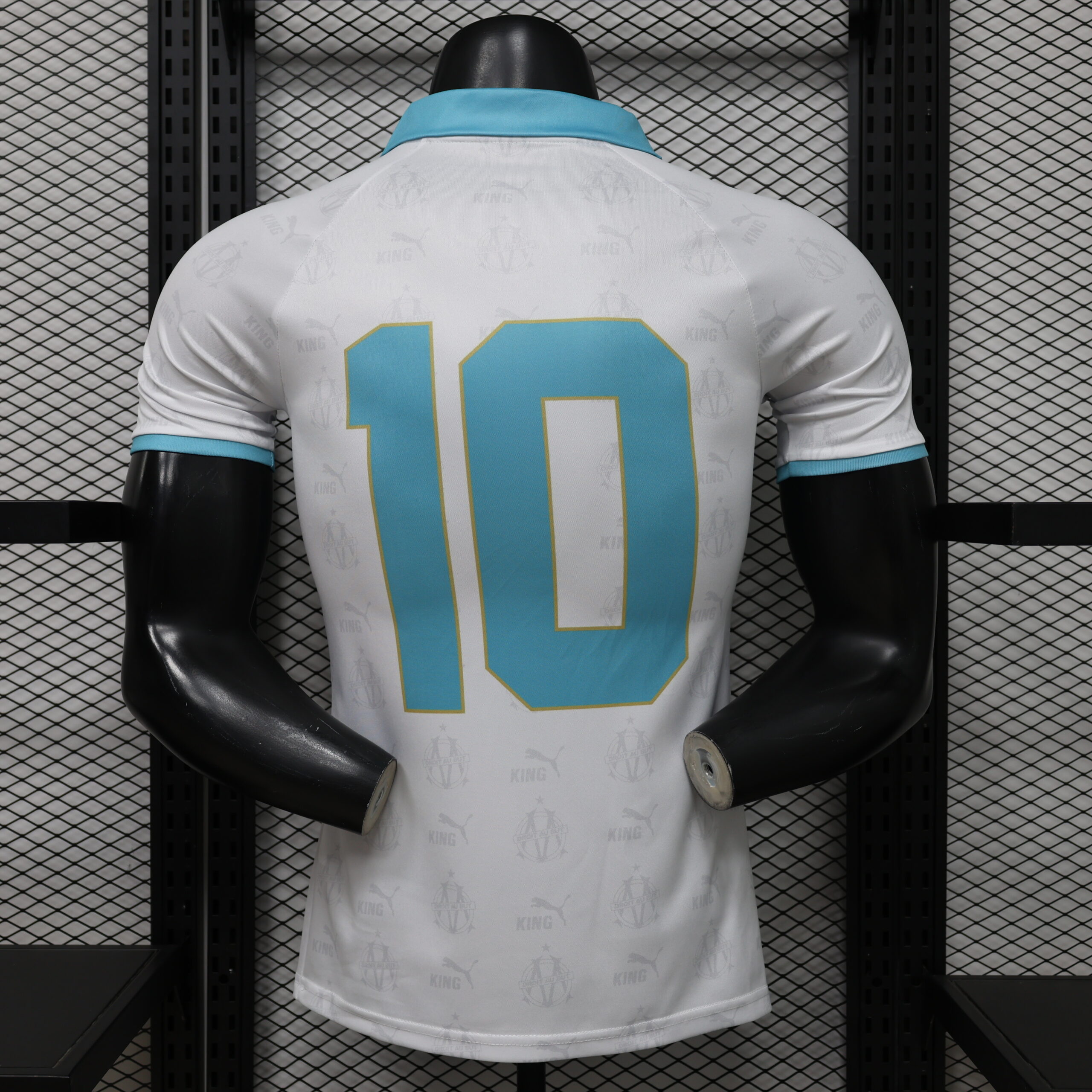 26. Marseille Retro Casual Version Jersey S-2XL 1