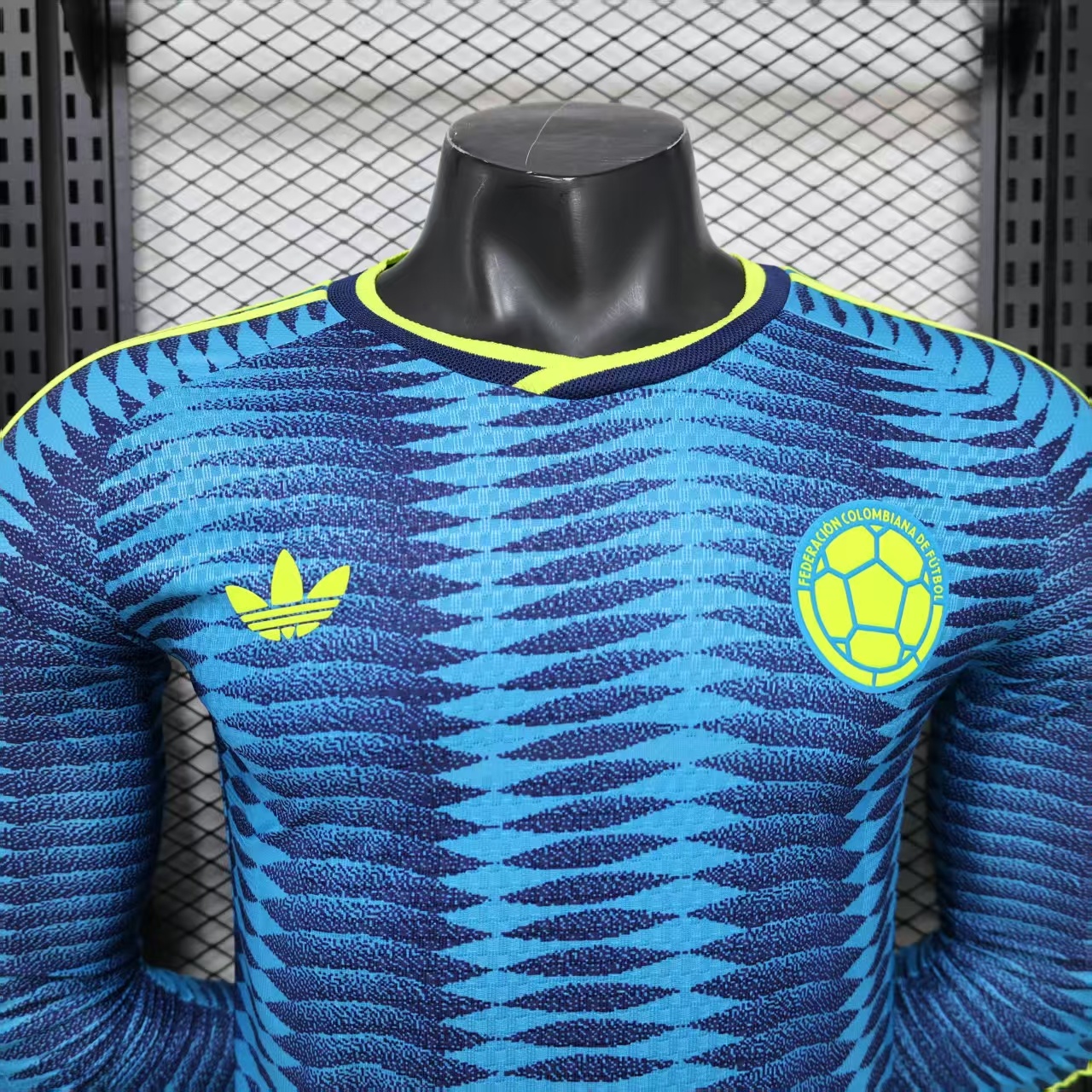 Colombia Player Version Long Sleeve Jersey 1