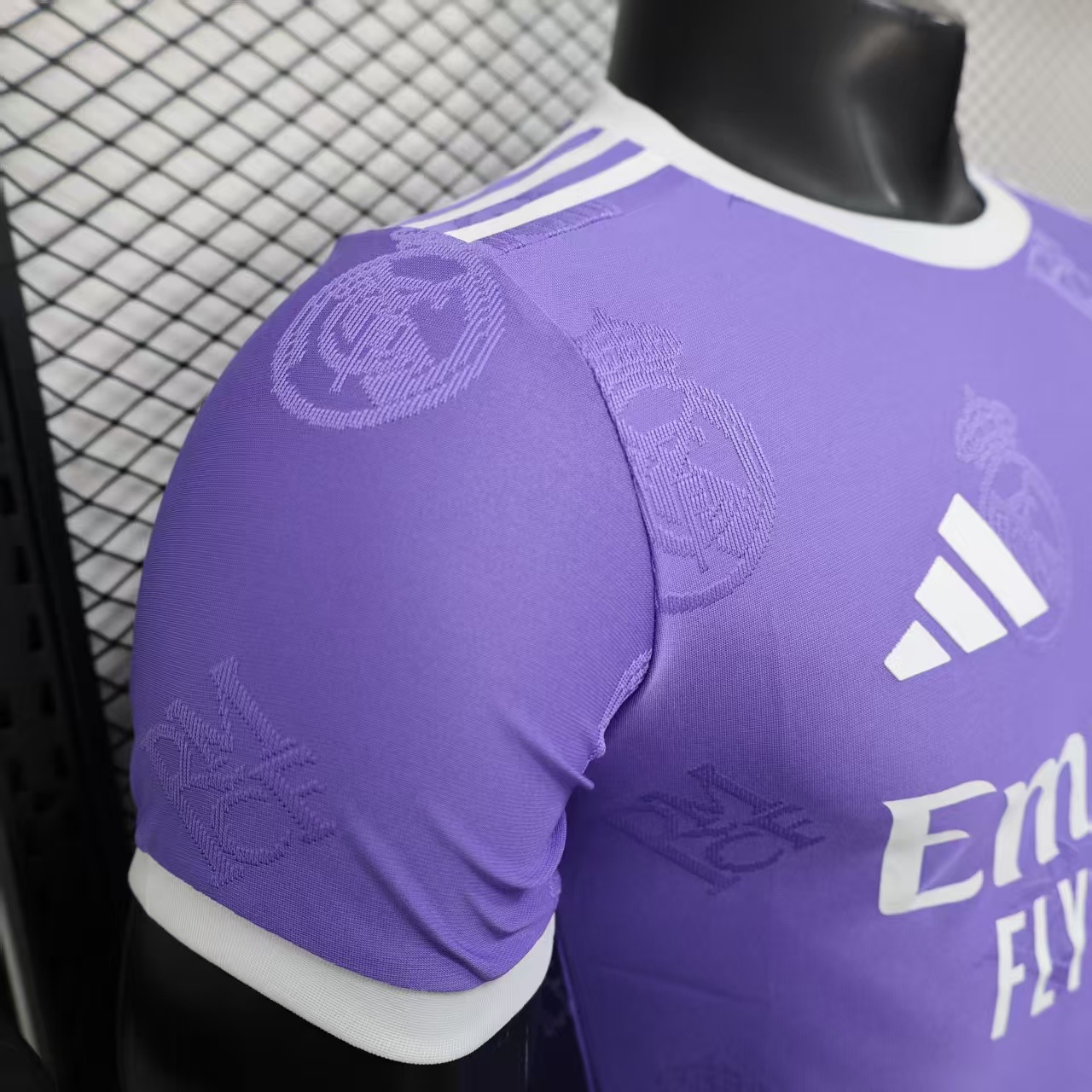 Real Madrid Special Version Purple Player Version Jersey 2
