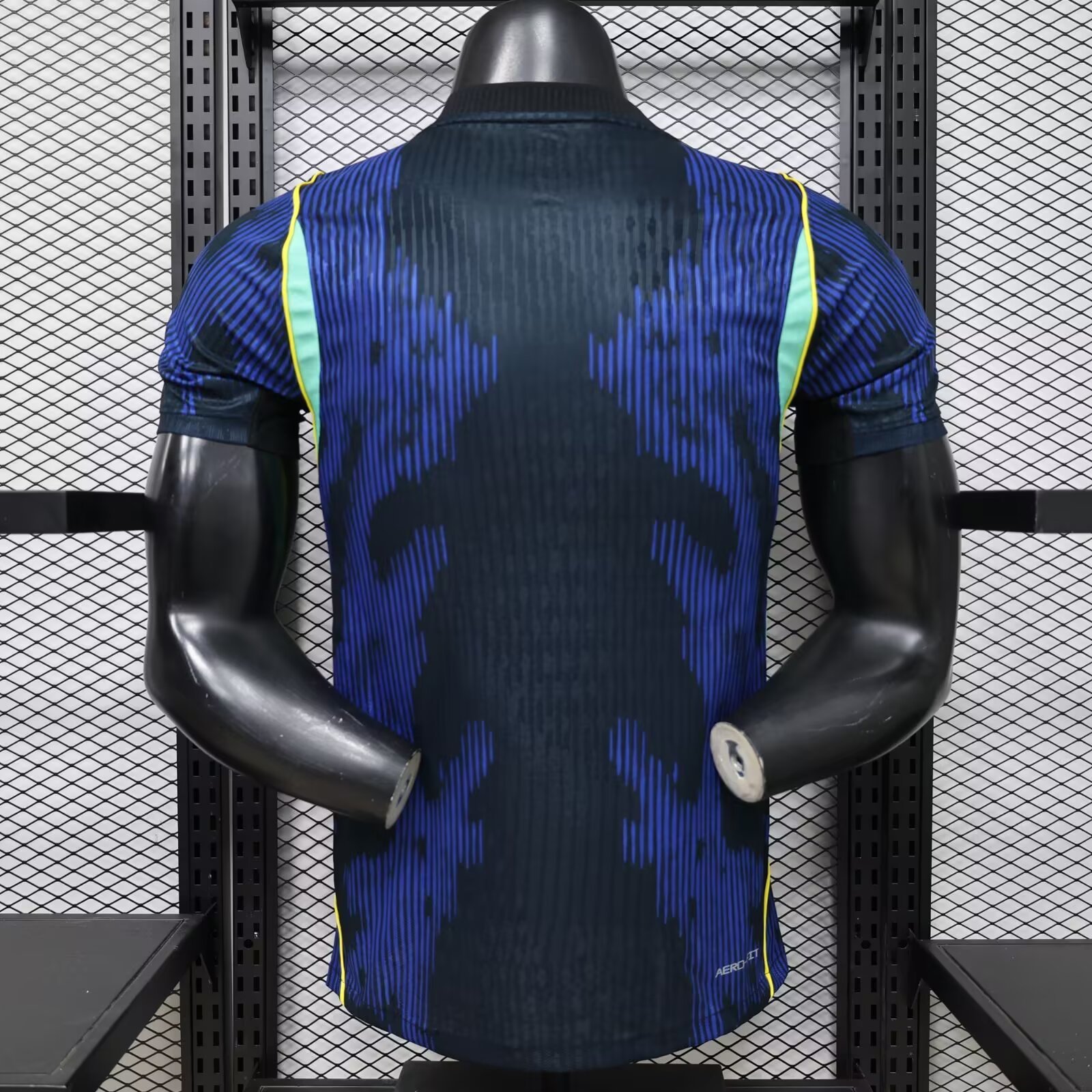 Brazil Away 1:1 Embossed Line Version Jersey S-3XL 2