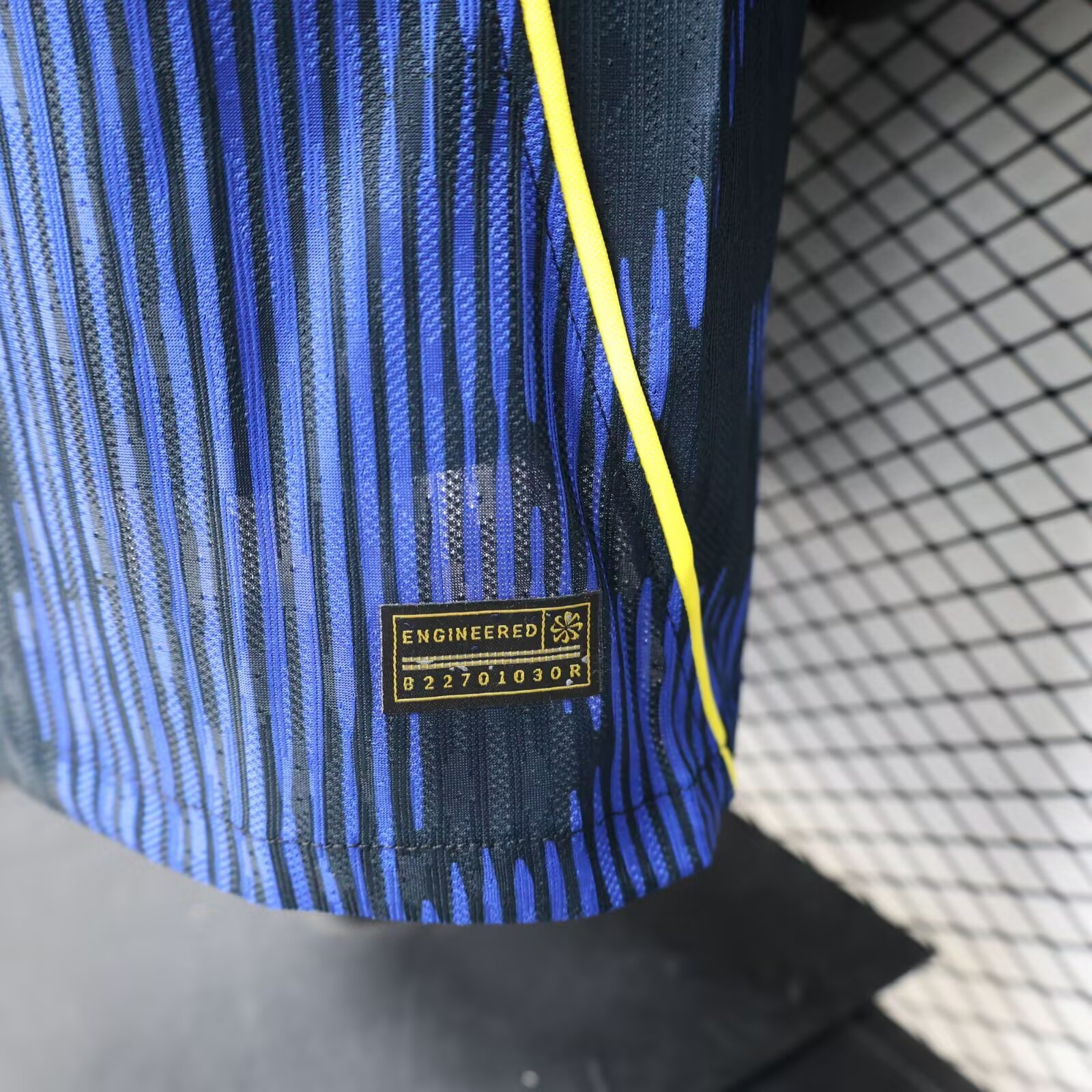 Brazil Away 1:1 Embossed Line Version Jersey S-3XL 3