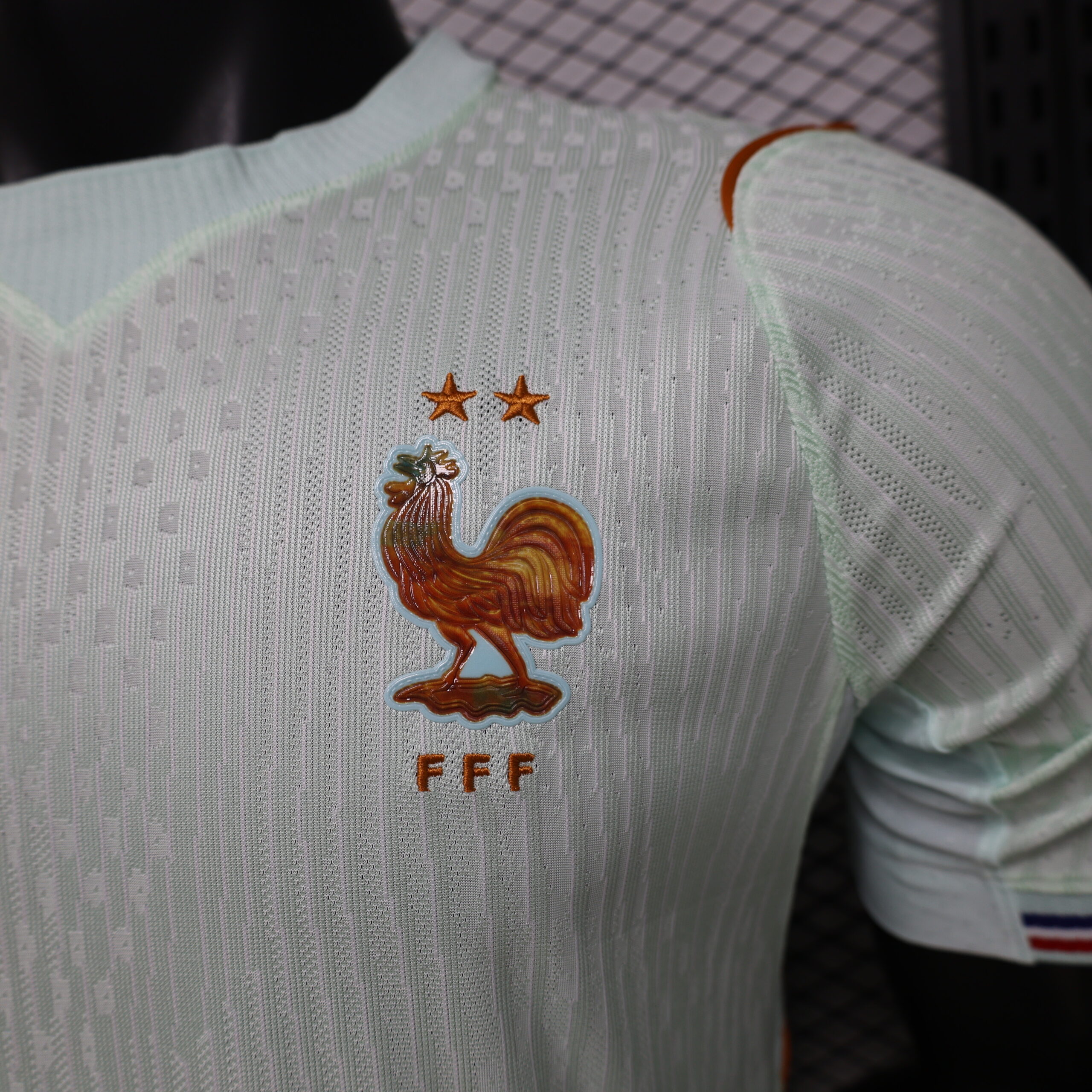 26 France Away Player Version Jersey with Stars and F Embroidery S-3XL 3