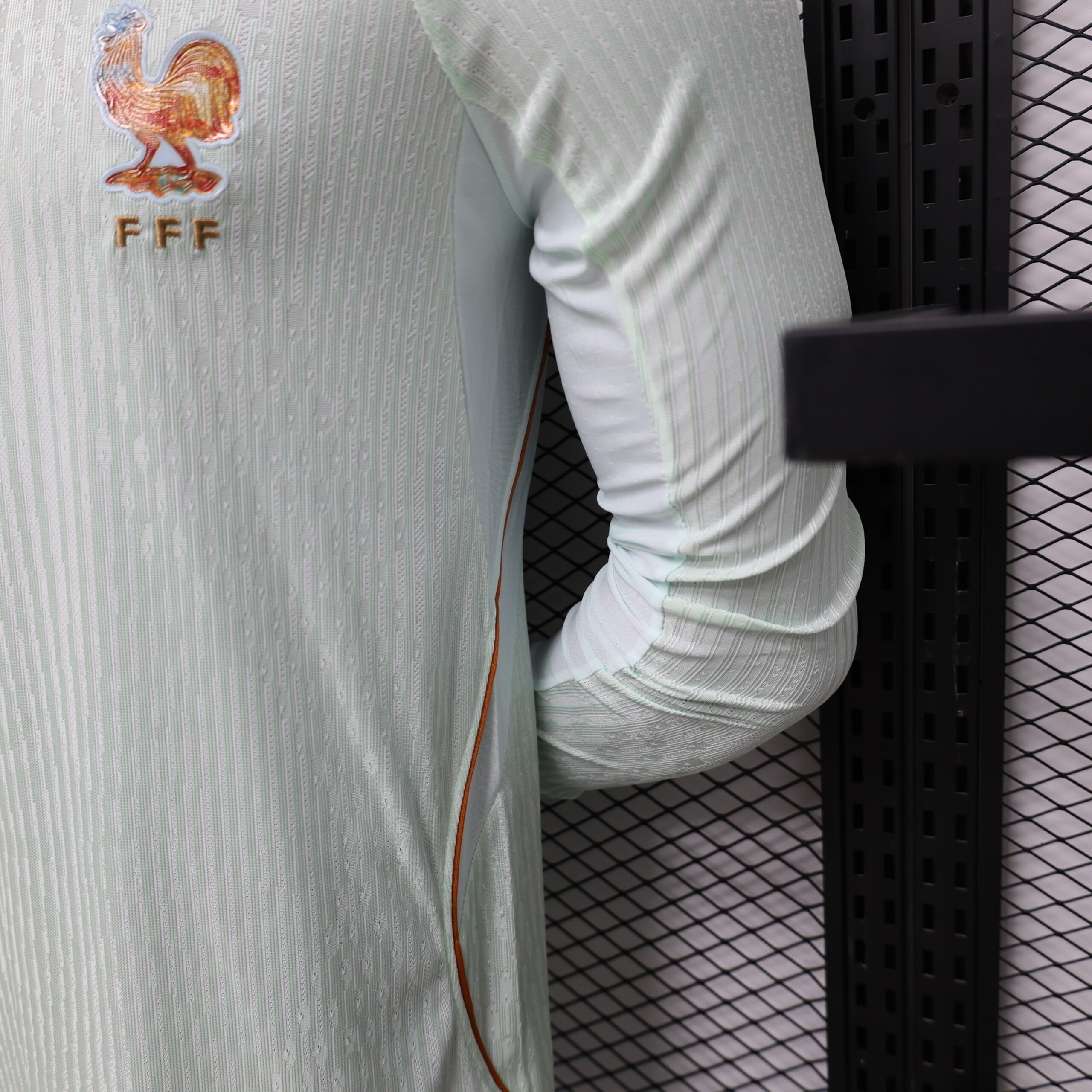 26. France Away Long Sleeve Jersey (Stars and F Embroidery) S-3XL 4