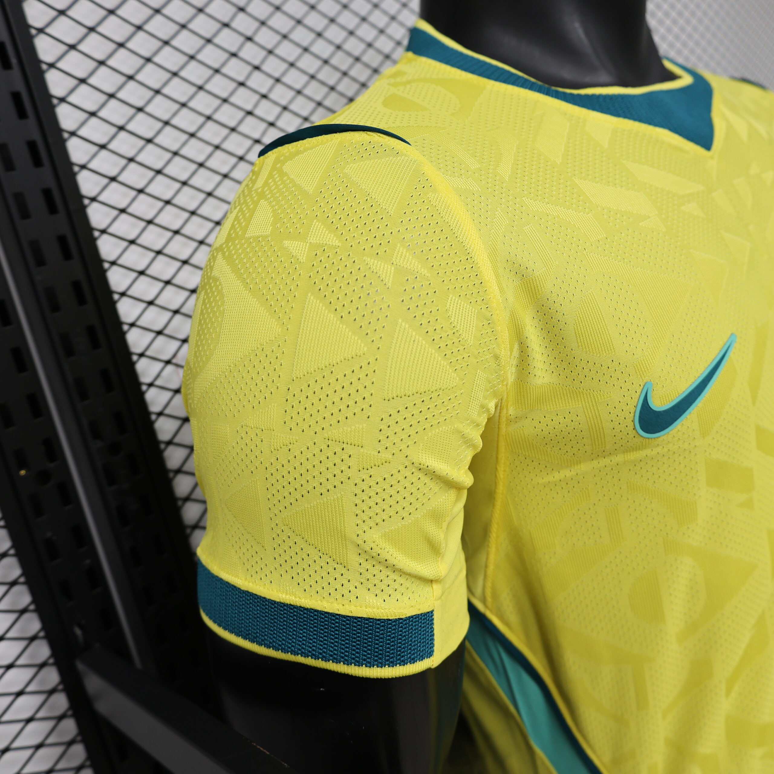 Brazil Home 1:1 Pressed Seam Version Jersey S-3XL 4