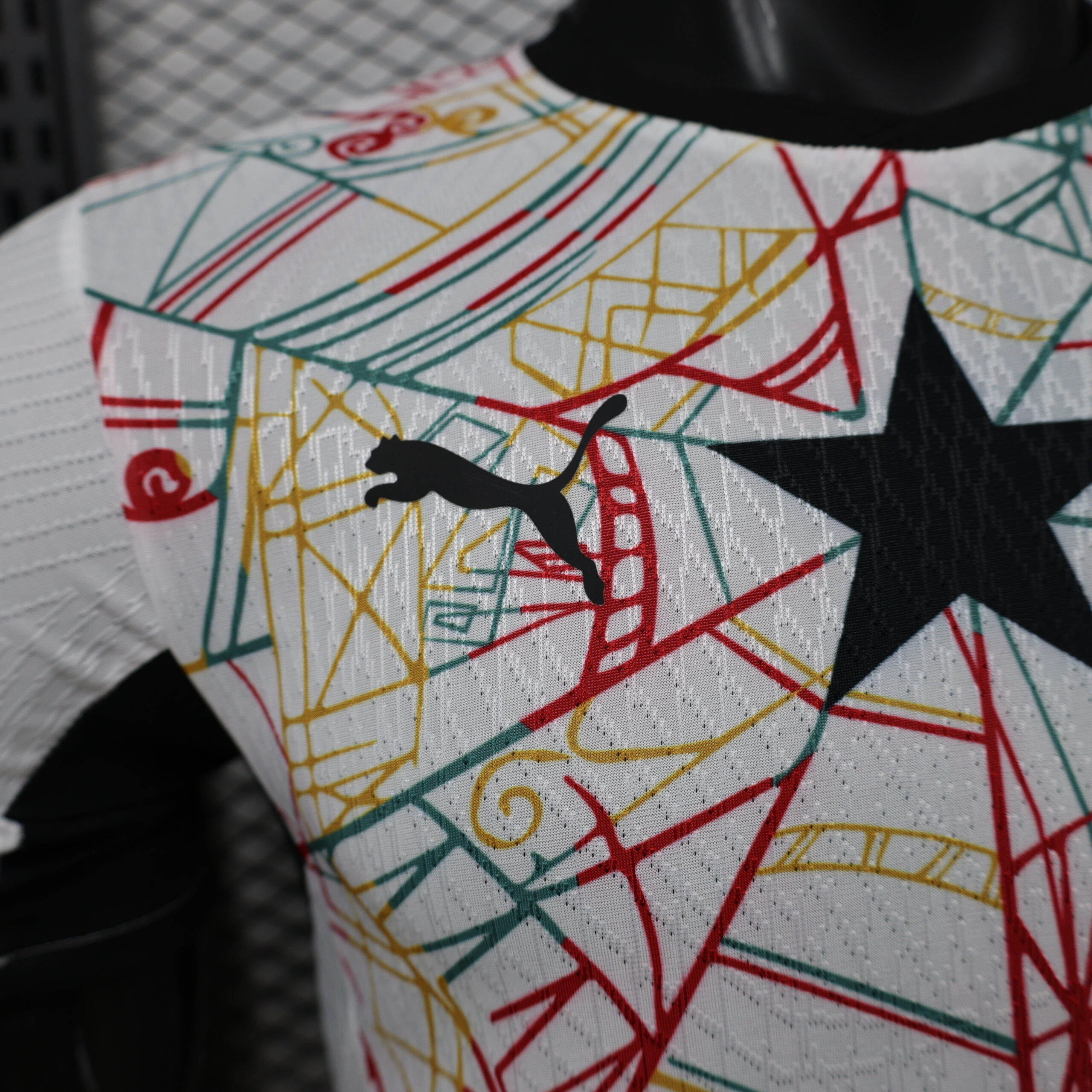 Ghana Home Player Version Jersey 5
