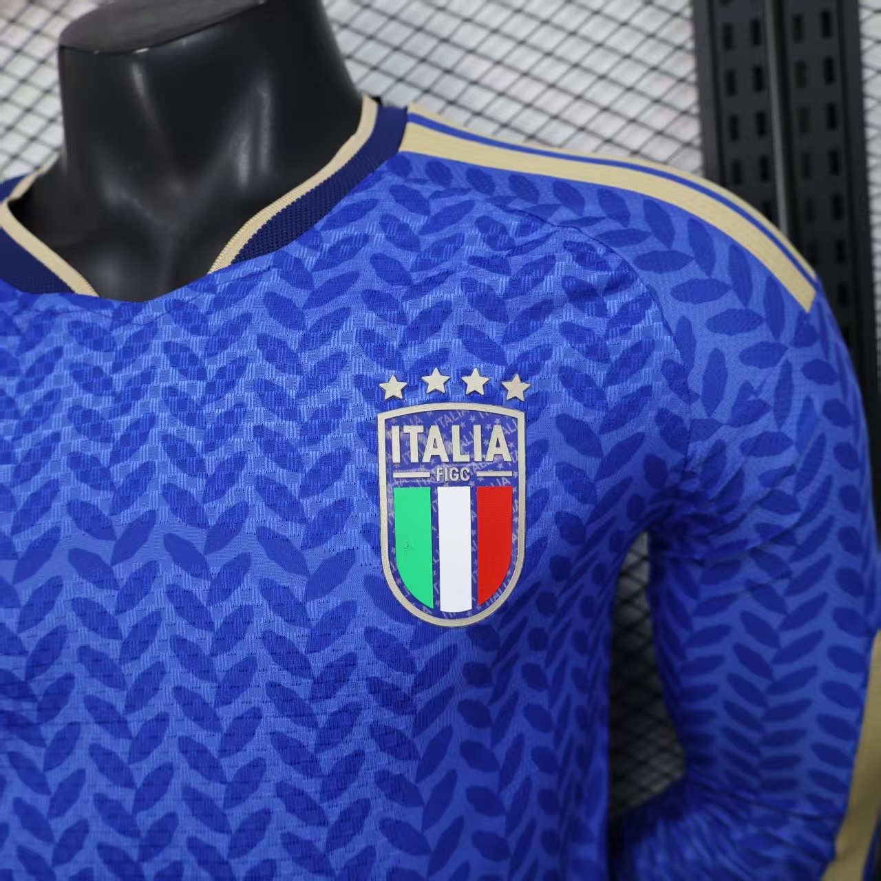26 Italy Home Long Sleeve Jersey S-3XL 5