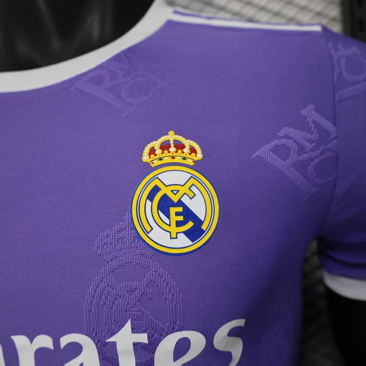 Real Madrid Special Version Purple Player Version Jersey 5