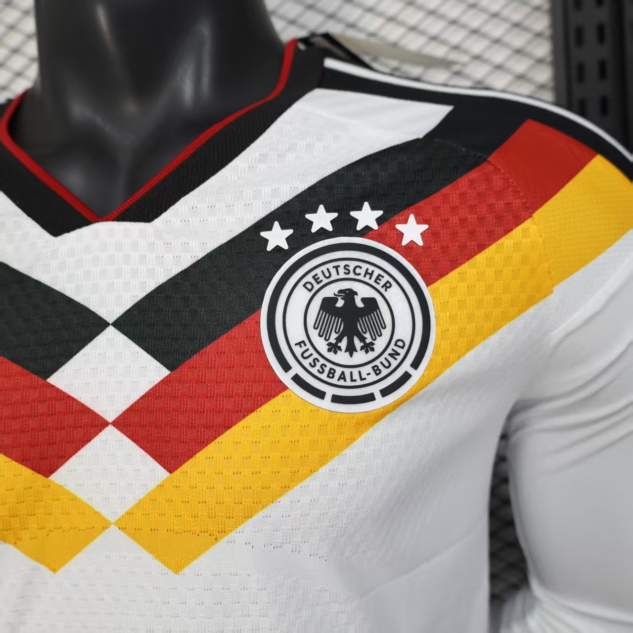 26 Germany Home Long Sleeve Jersey S-3XL 5