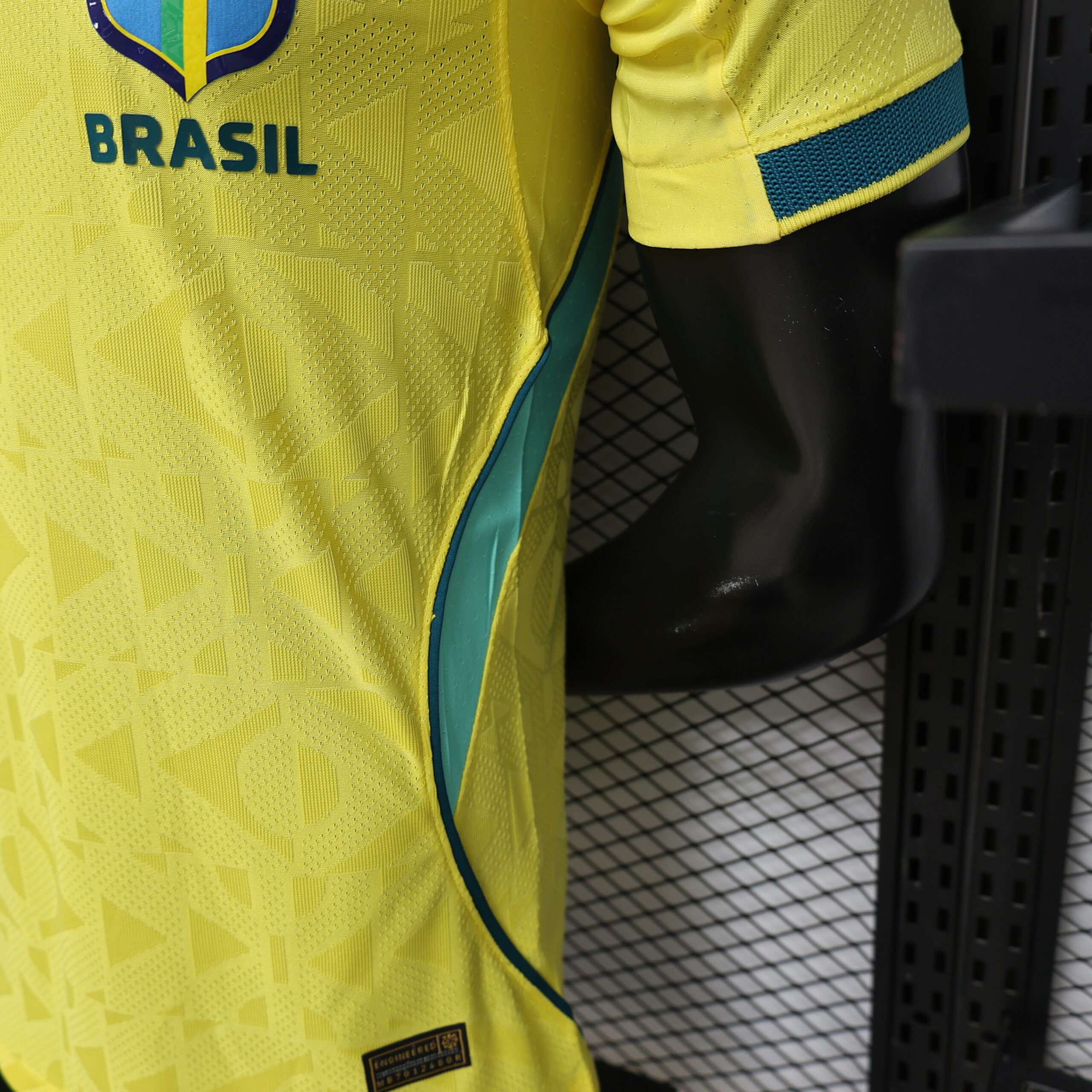 Brazil Home 1:1 Pressed Seam Version Jersey S-3XL 5
