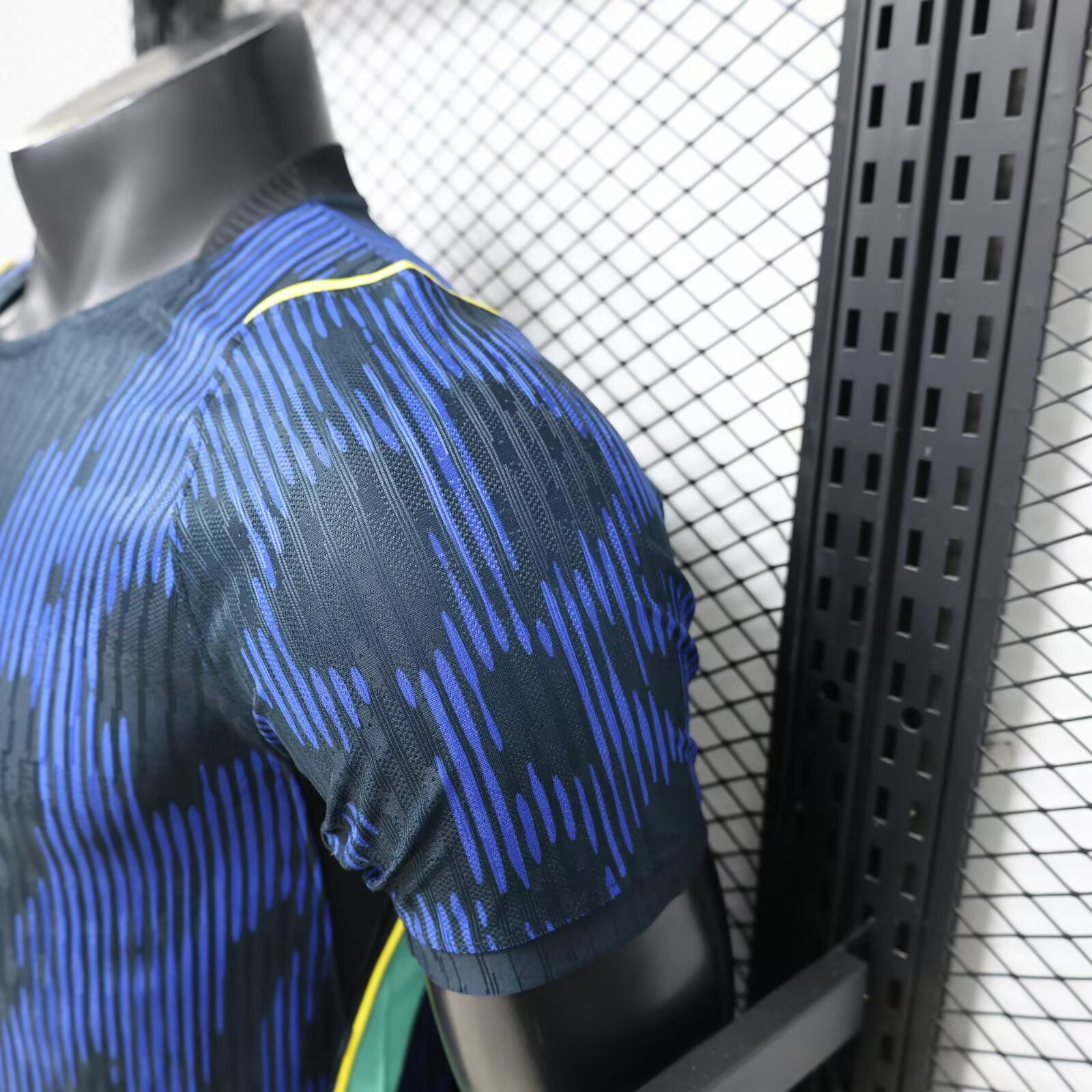 Brazil Away 1:1 Embossed Line Version Jersey S-3XL 5