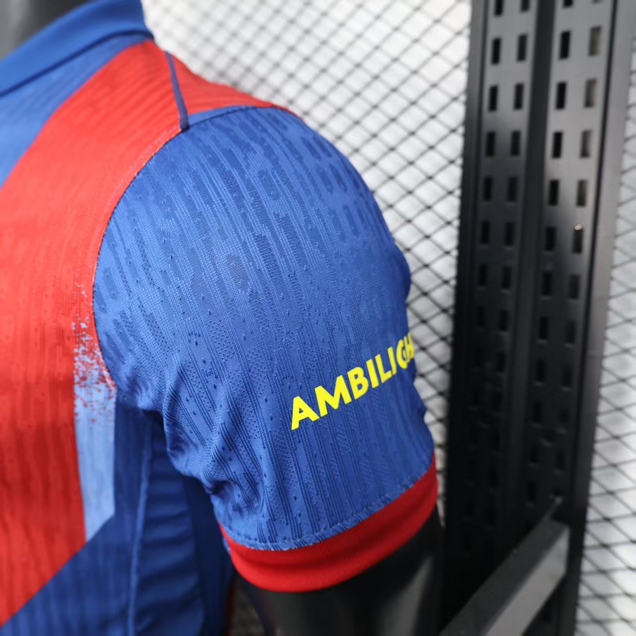 Barcelona Home Player Version Jersey 6