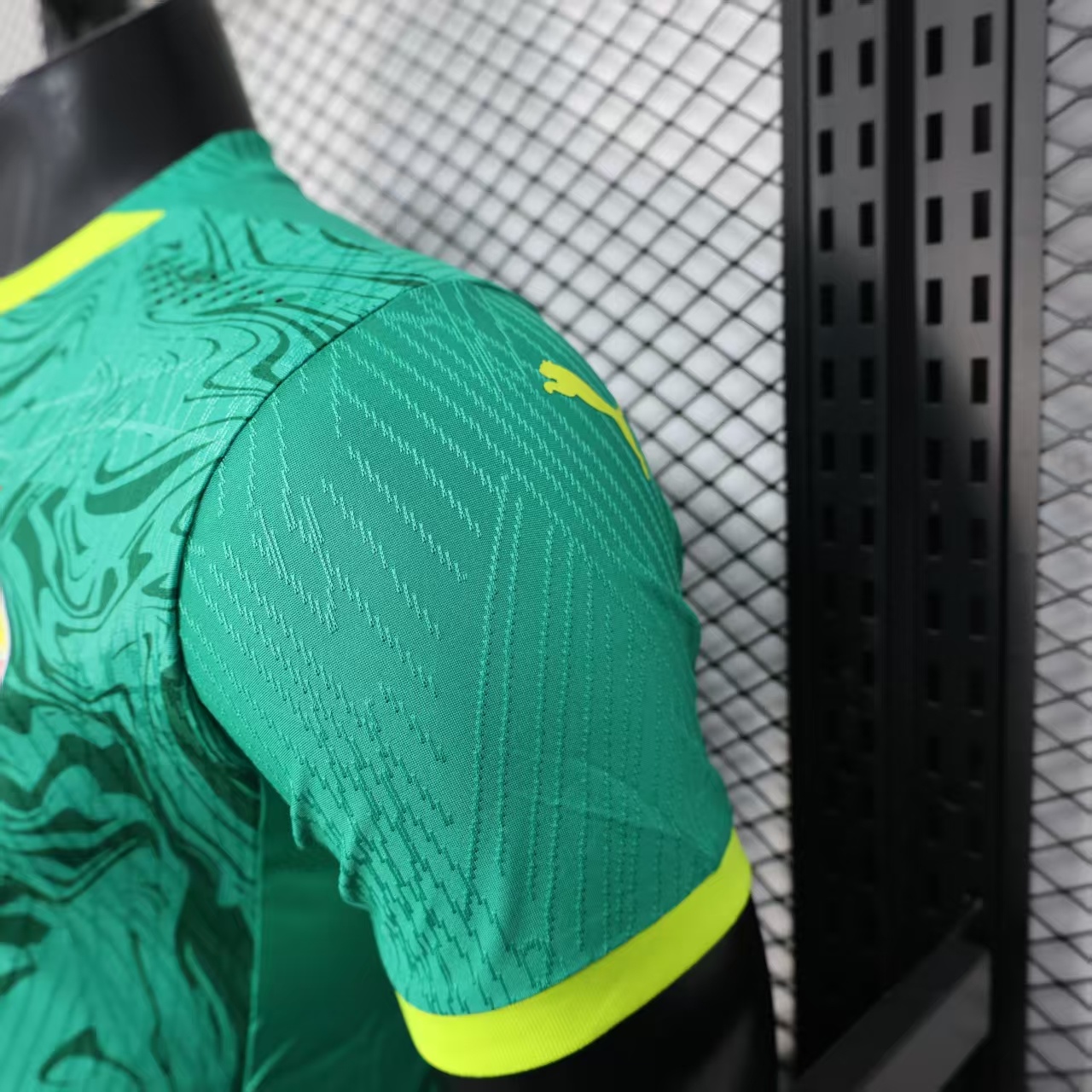 Senegal Double Star Player Version Jersey 6