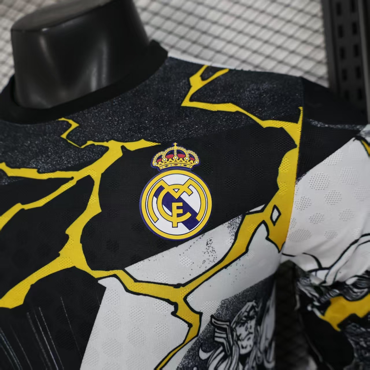 Real Madrid Comic Version Long Sleeve Jersey S-3XL 6
