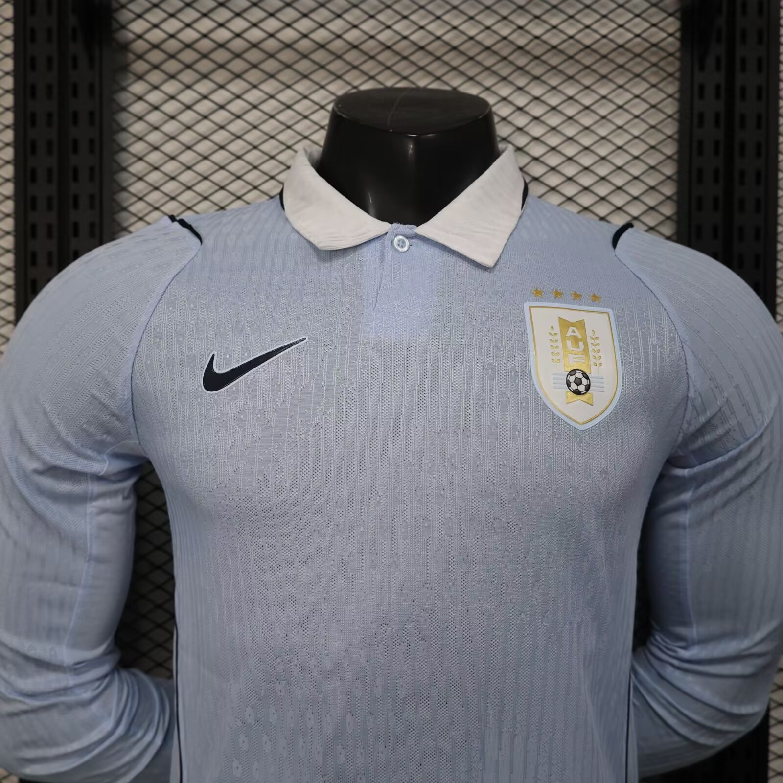 Uruguay Player Version Long Sleeve Jersey 6