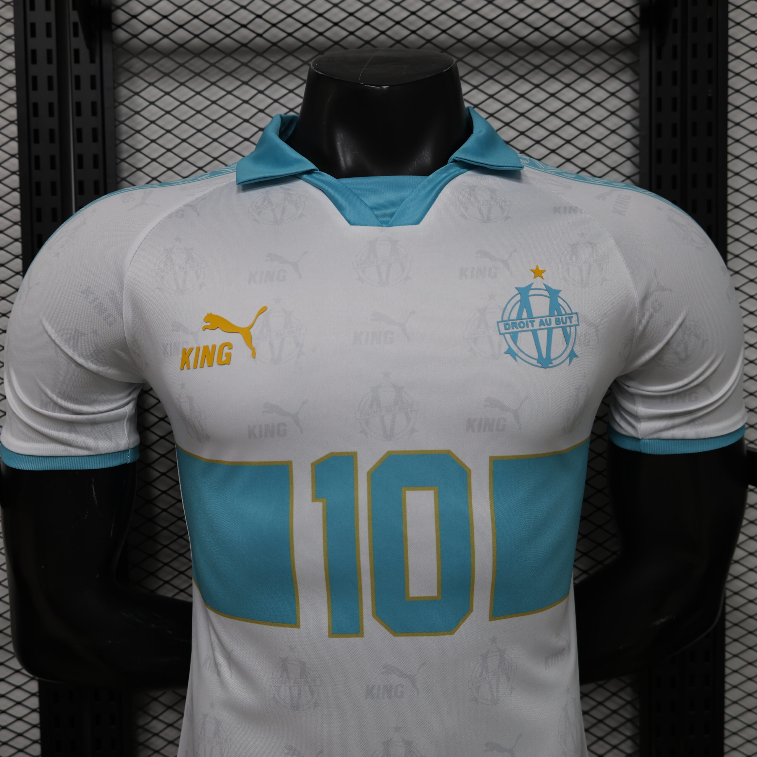 26. Marseille Retro Casual Version Jersey S-2XL 6