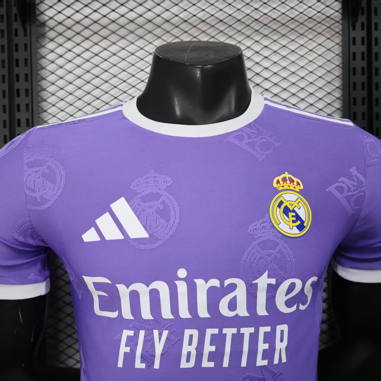 Real Madrid Special Version Purple Player Version Jersey 6