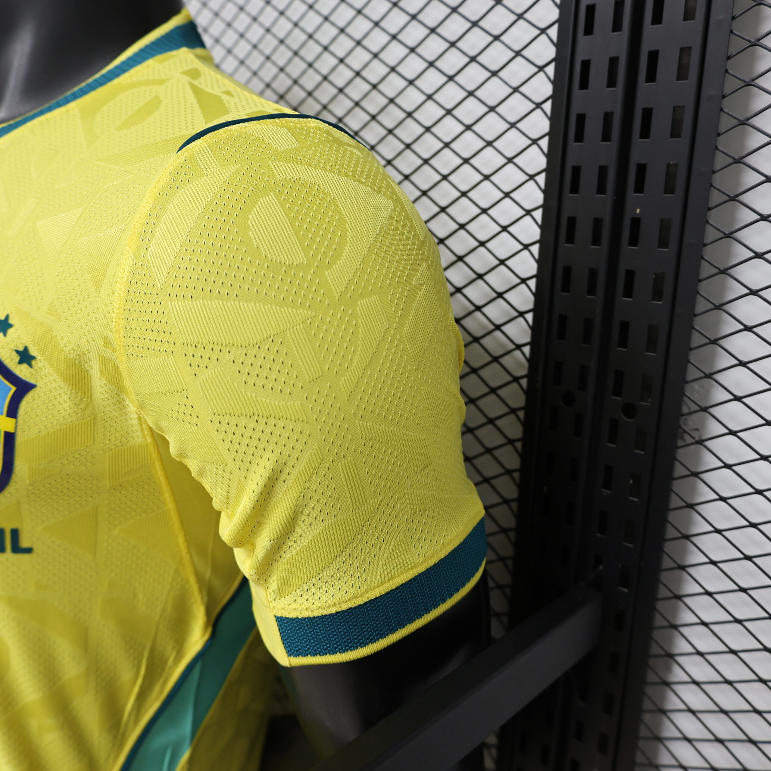 Brazil Home 1:1 Pressed Seam Version Jersey S-3XL 6