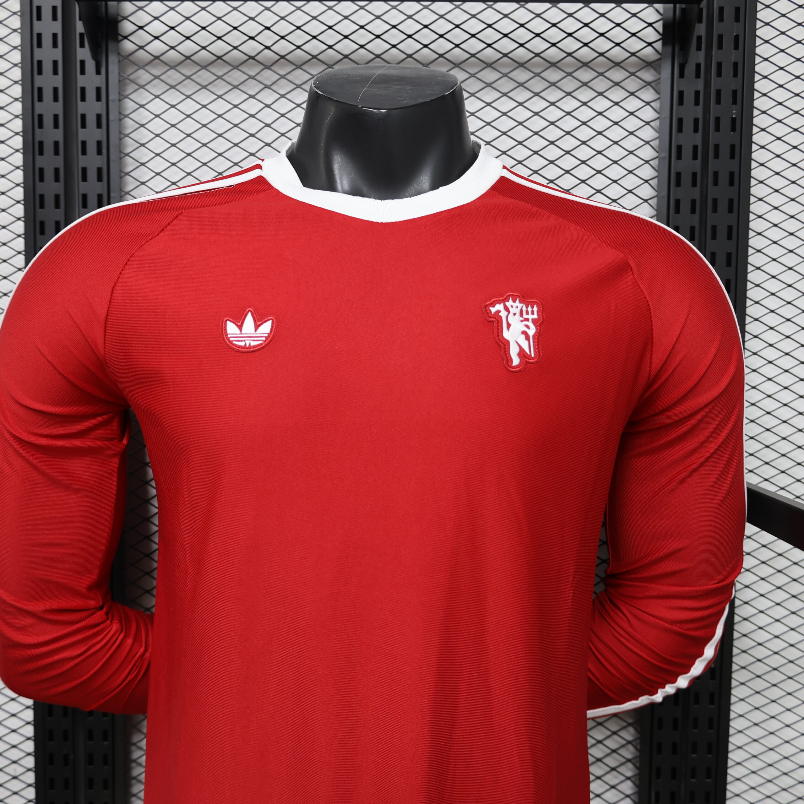 26 Manchester United Casual Retro Long Sleeve S-3XL 6