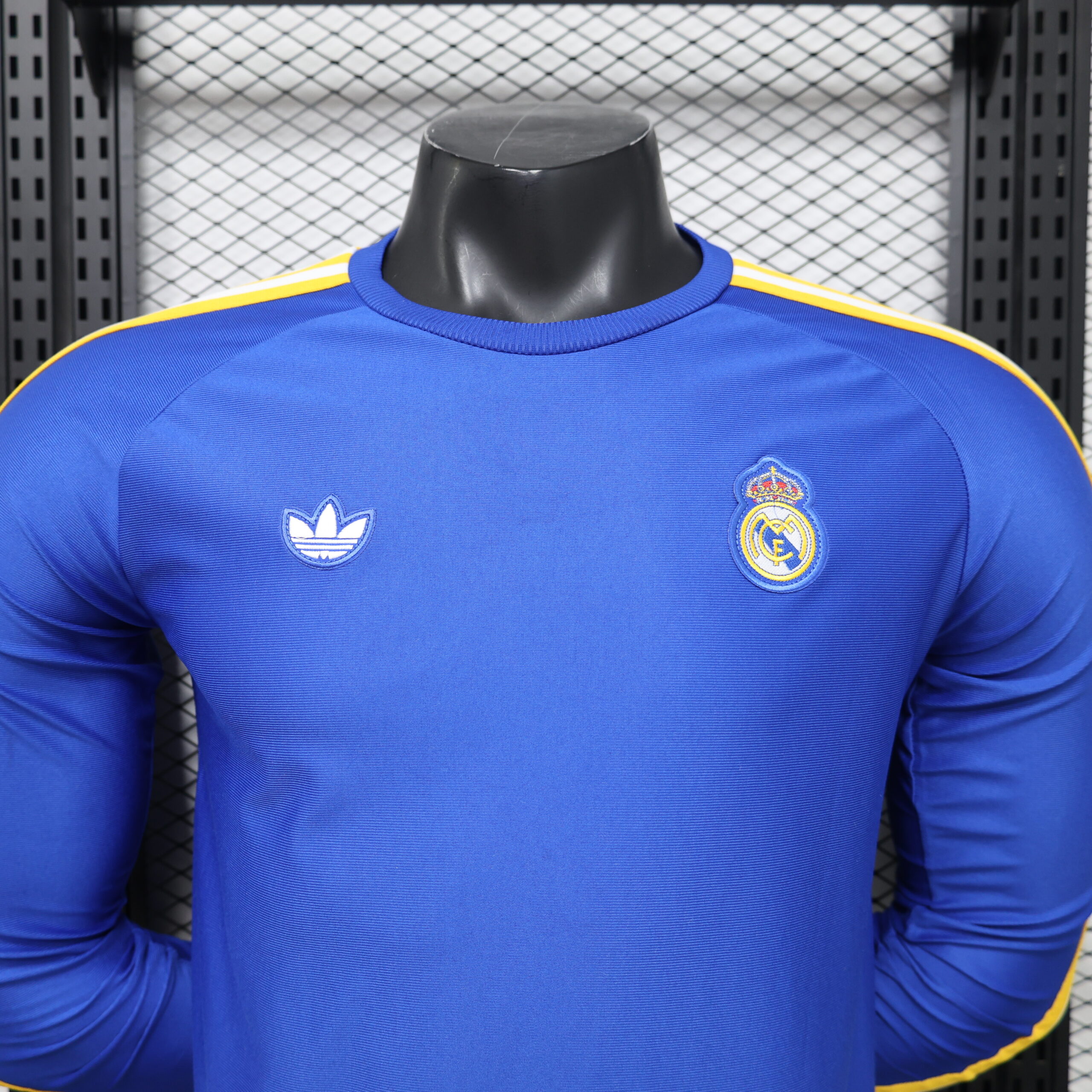 26. Real Madrid Blue Casual Retro Long Sleeve S-3XL 6