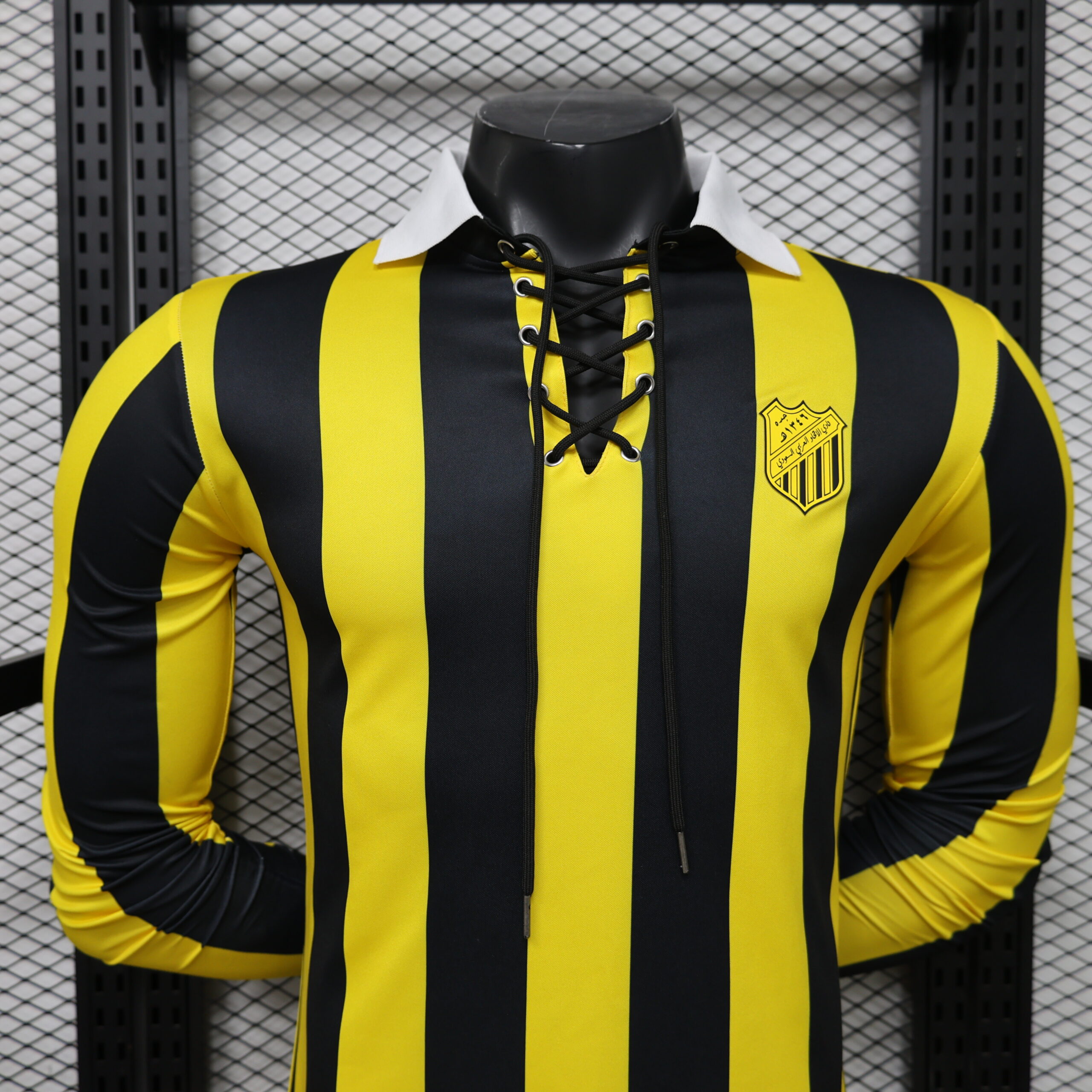 26.S Jeddah Yellow Long Sleeve Jersey S-2XL 6