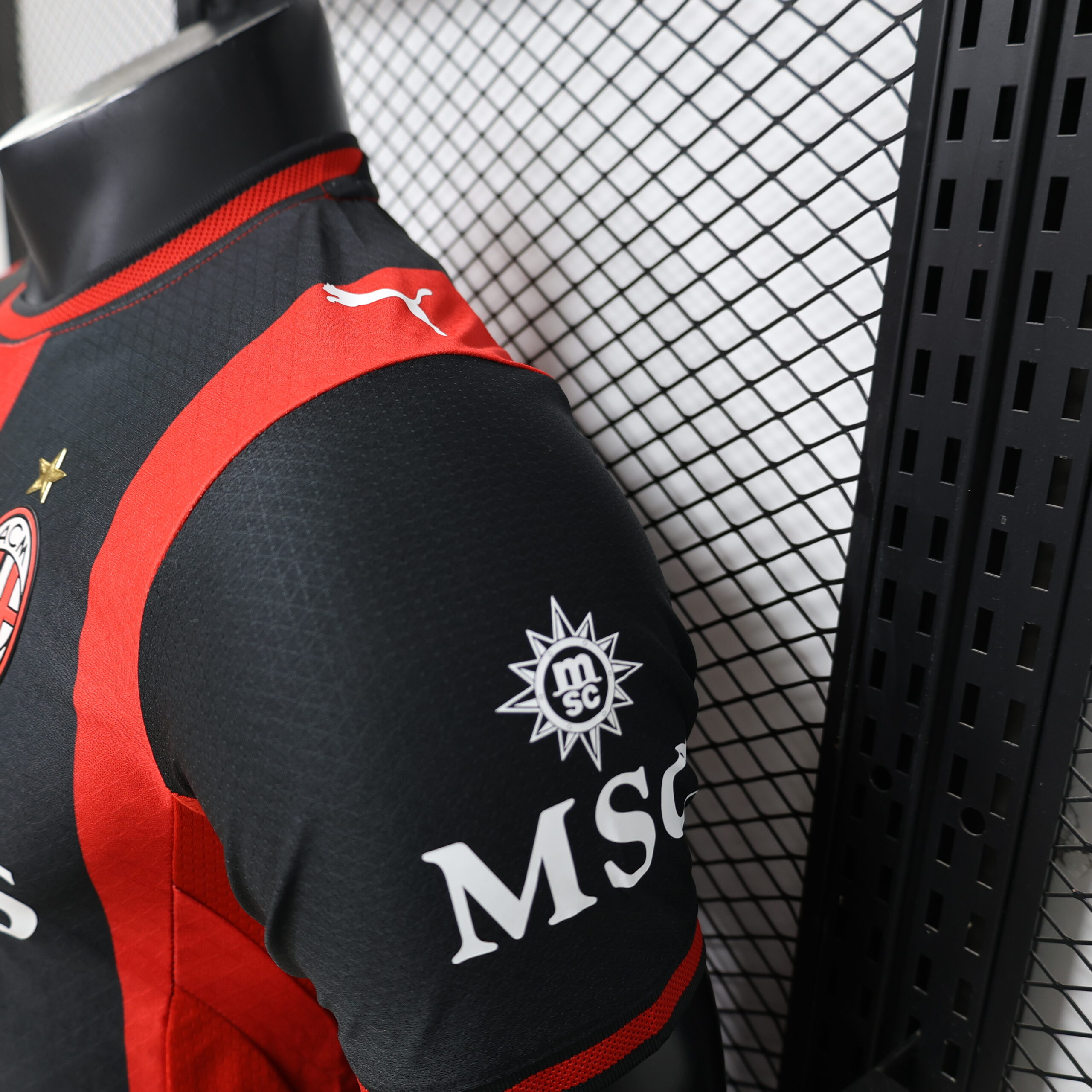 26 AC Milan Home Player Version Jersey 6