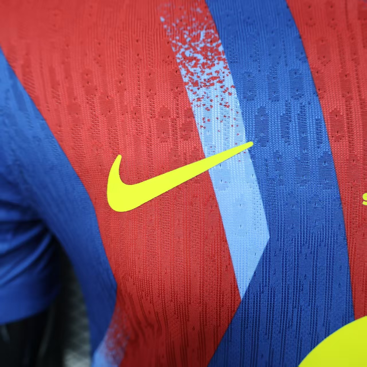 Barcelona Home Player Version Jersey 7