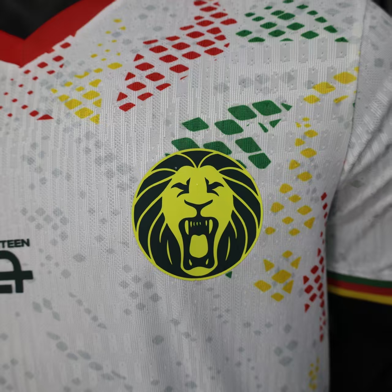 26 Cameroon White Player Version Jersey 7