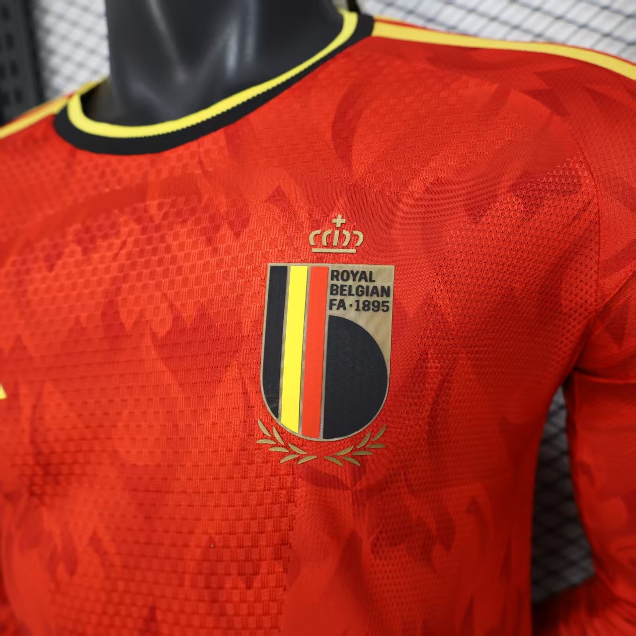 Belgium Long Sleeve Jersey S-3XL 7