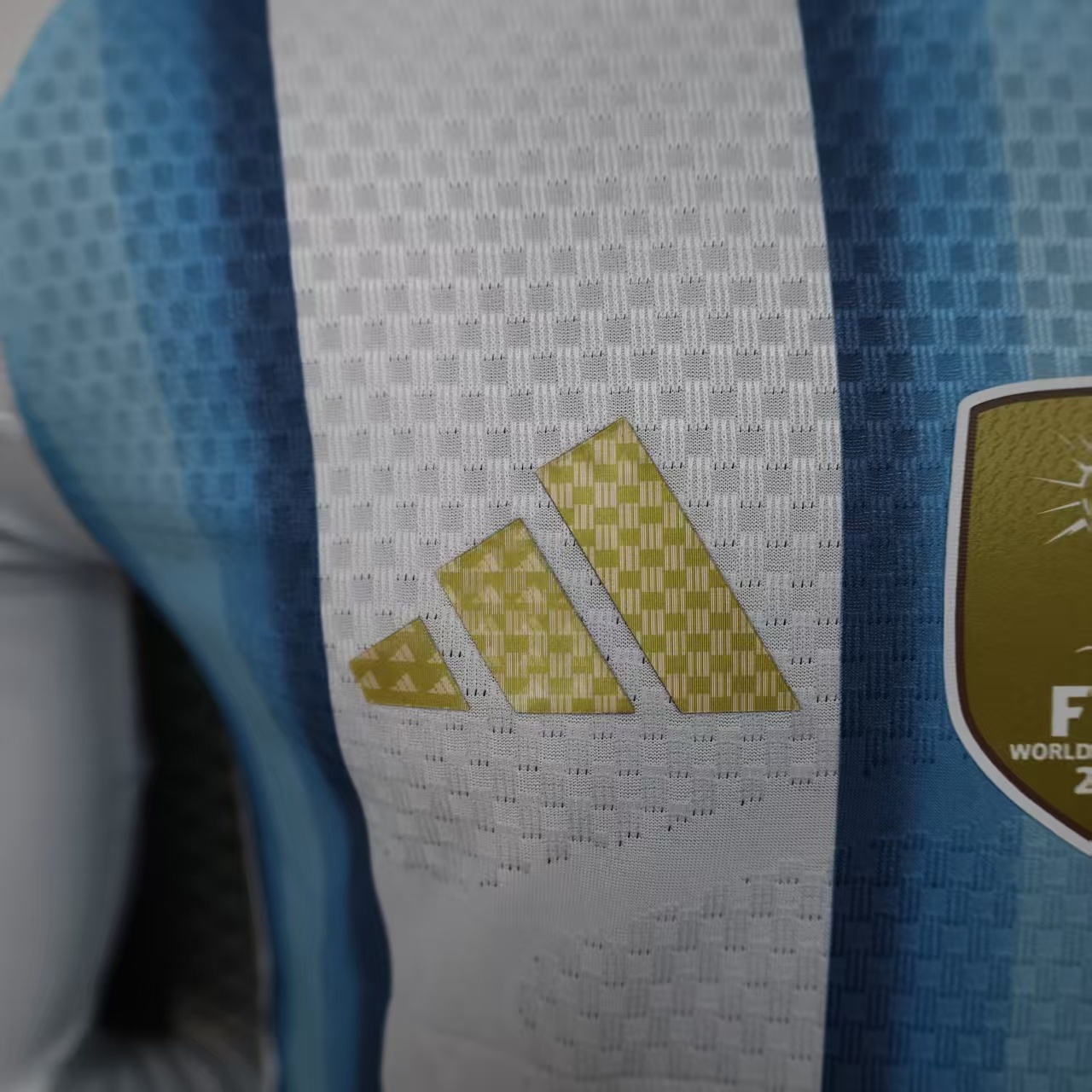 26 Argentina Home Long Sleeve Jersey S-3XL 7