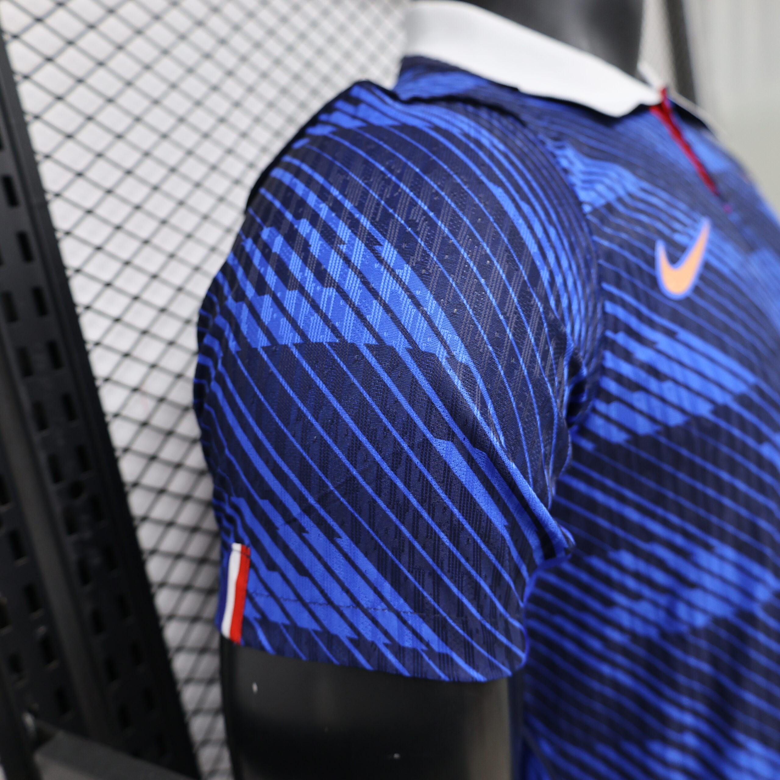 France Home Player Version Jersey 6