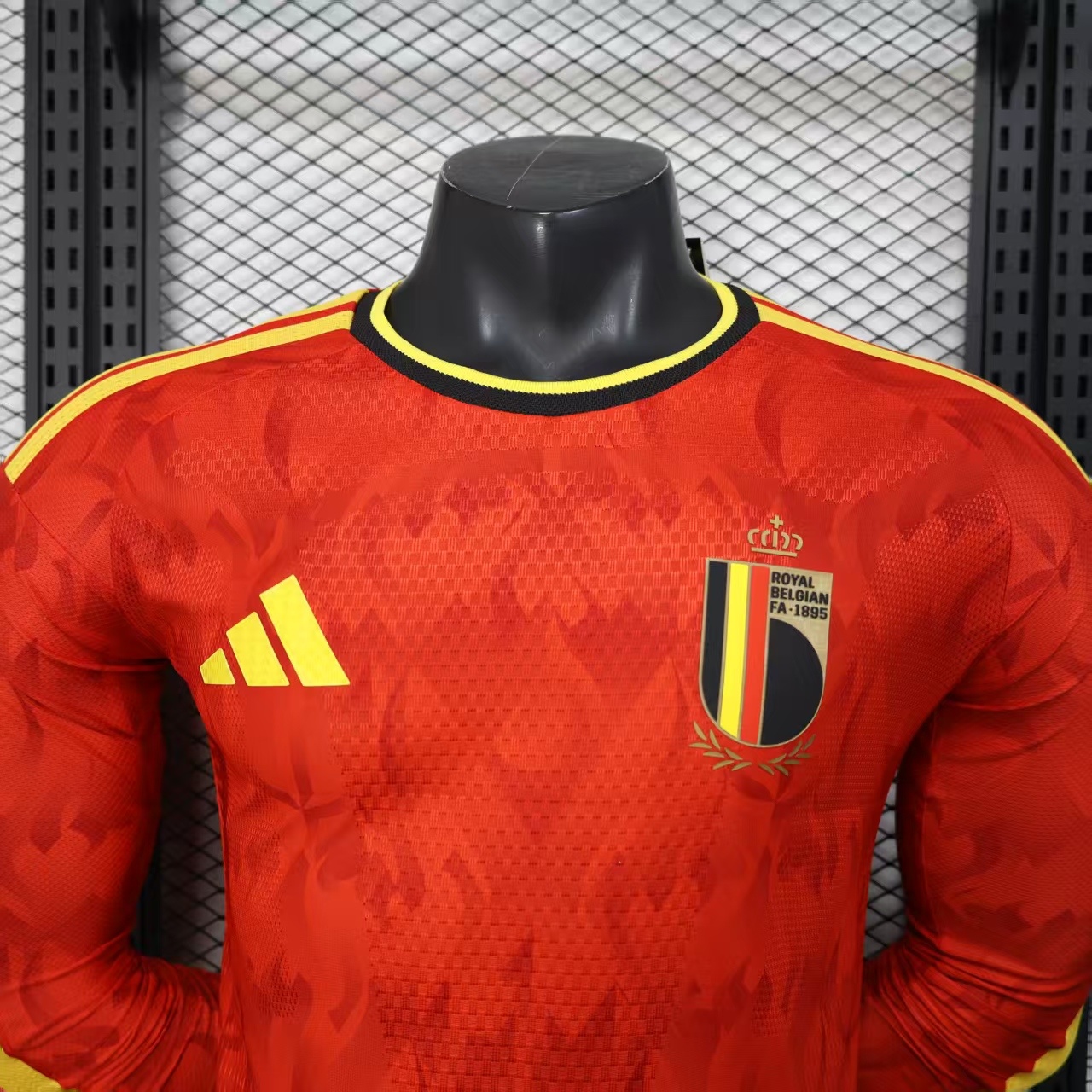 Belgium Long Sleeve Jersey S-3XL 8