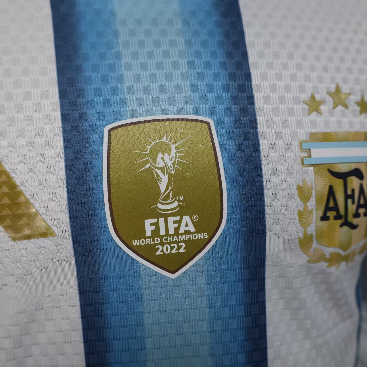 26 Argentina Home Long Sleeve Jersey S-3XL 8