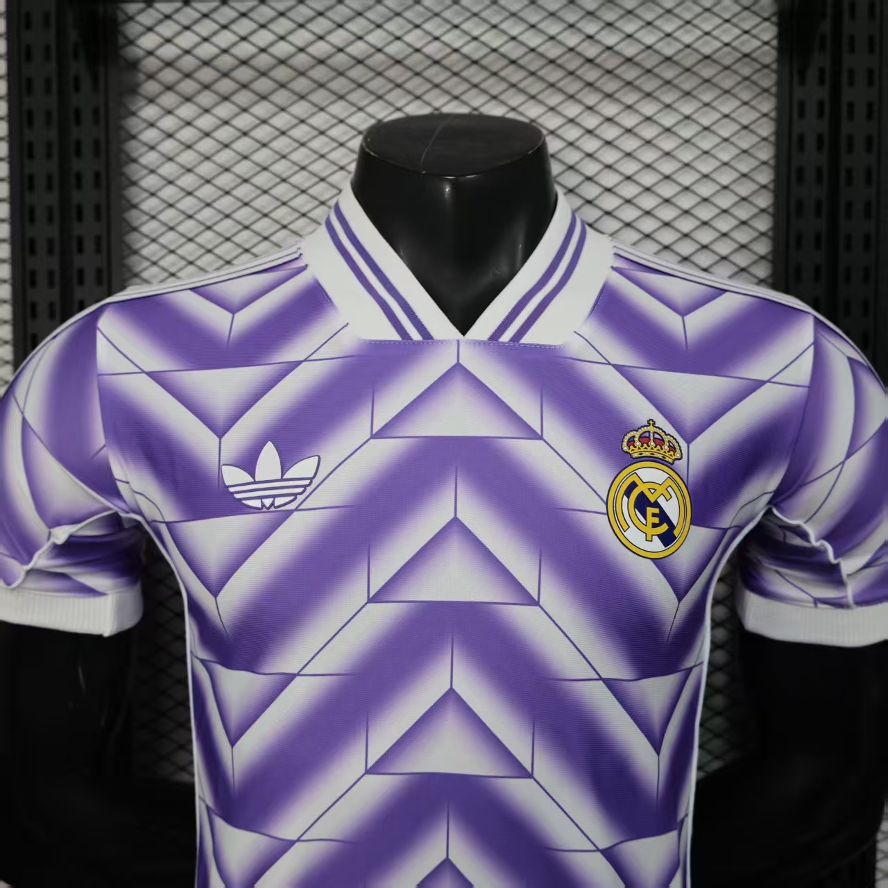 Real Madrid Special Version Purple Player Version Jersey 7