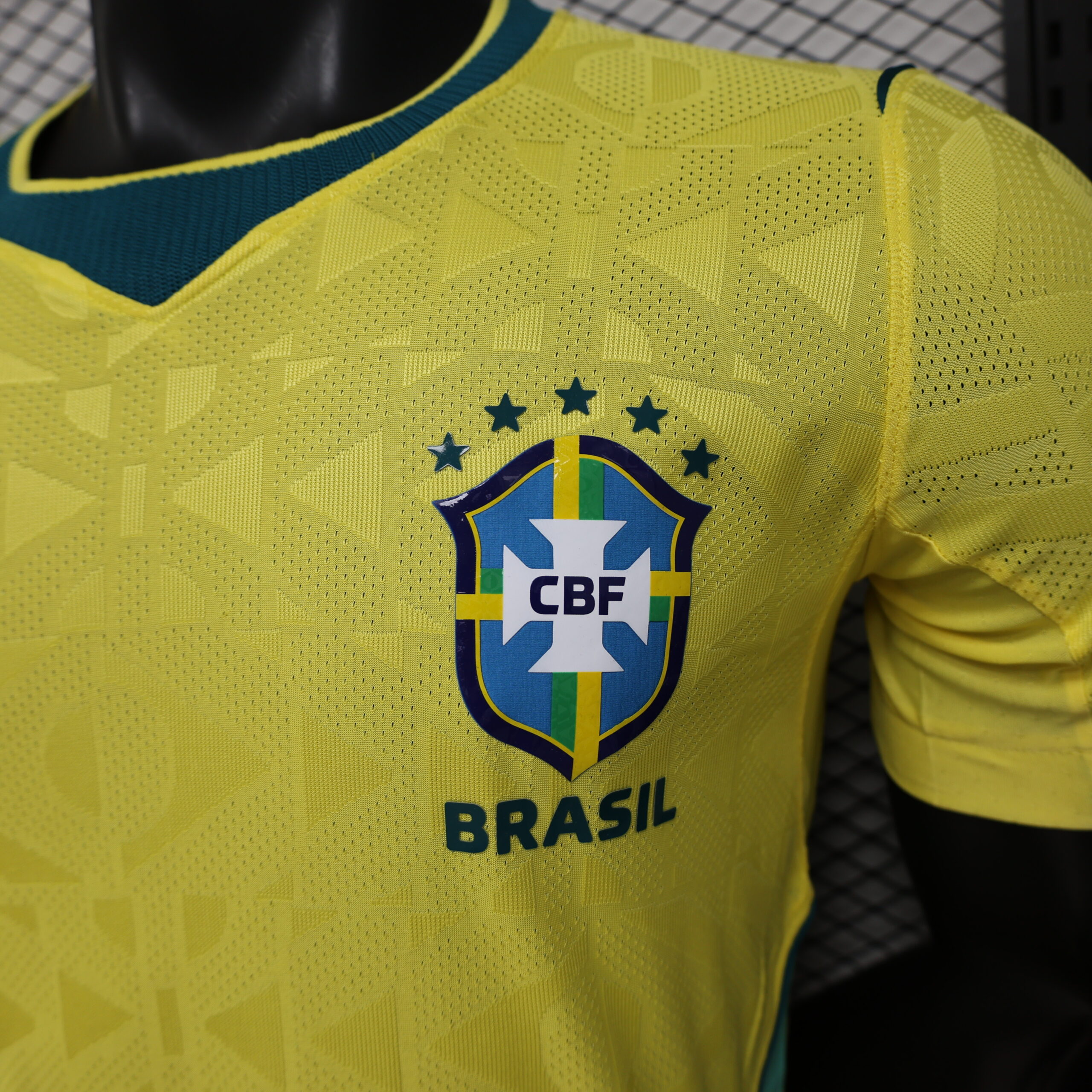 Brazil Home 1:1 Pressed Seam Version Jersey S-3XL 8