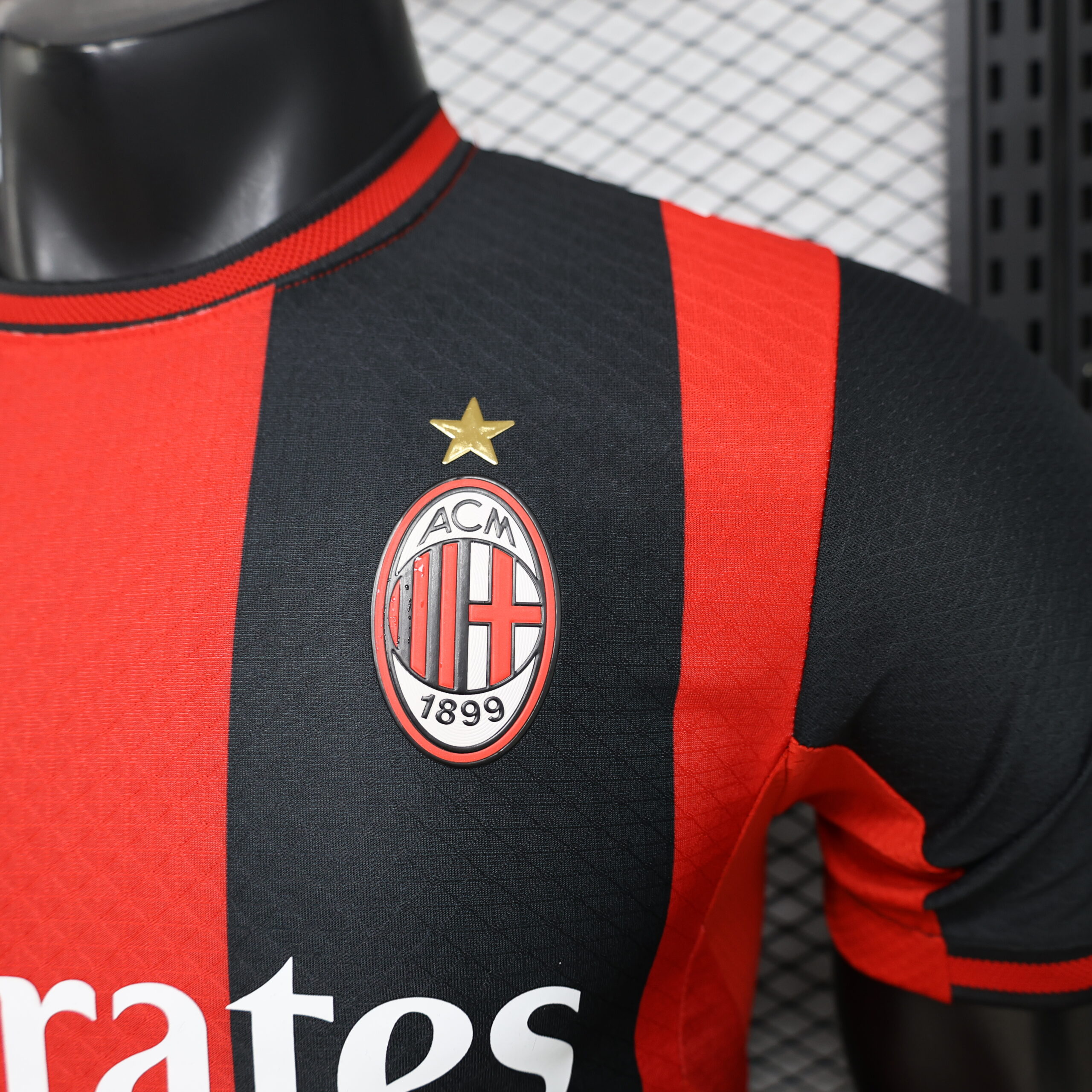 26 AC Milan Home Player Version Jersey 8