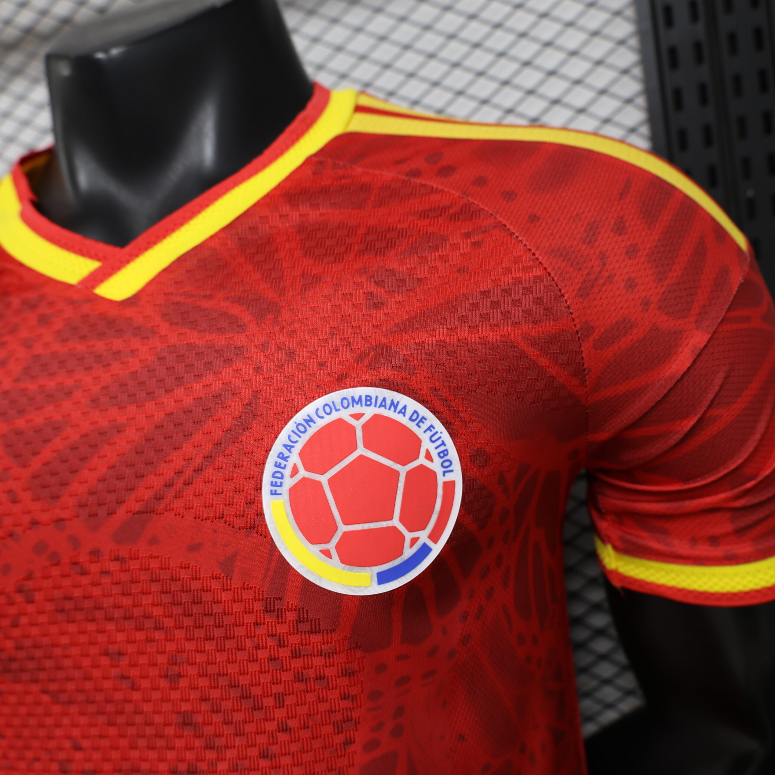 Colombia Red Player Version Jersey 8